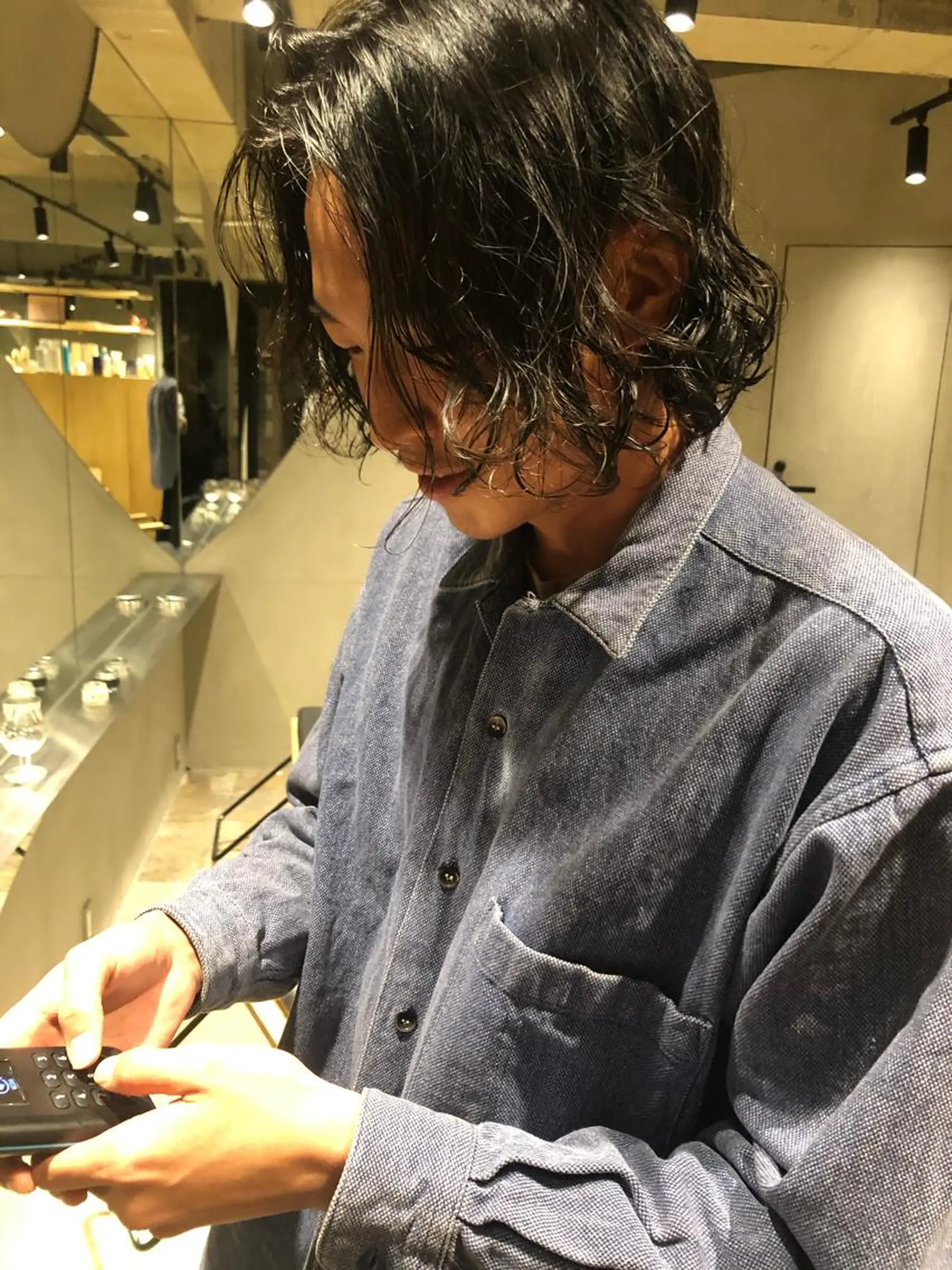 メンズ メンズパーマ カット パーマ 🌈圧倒的デザイン パーマ　関和希のヘアスタイル