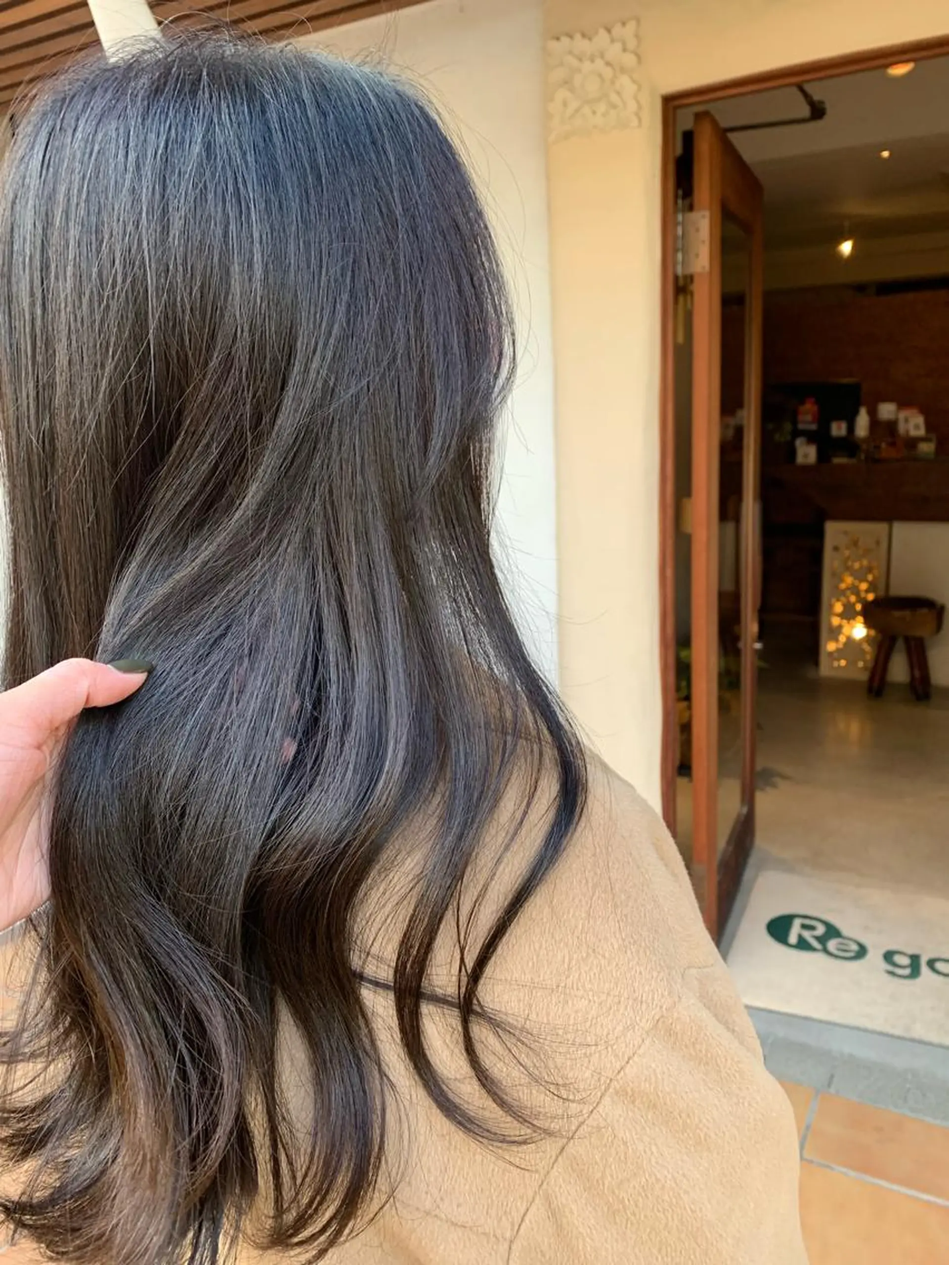 ロング カラー ヘアアレンジ ヘアカラー トリートメント 中津/柔らかカラー/ ナガオ　イズミのヘアスタイル