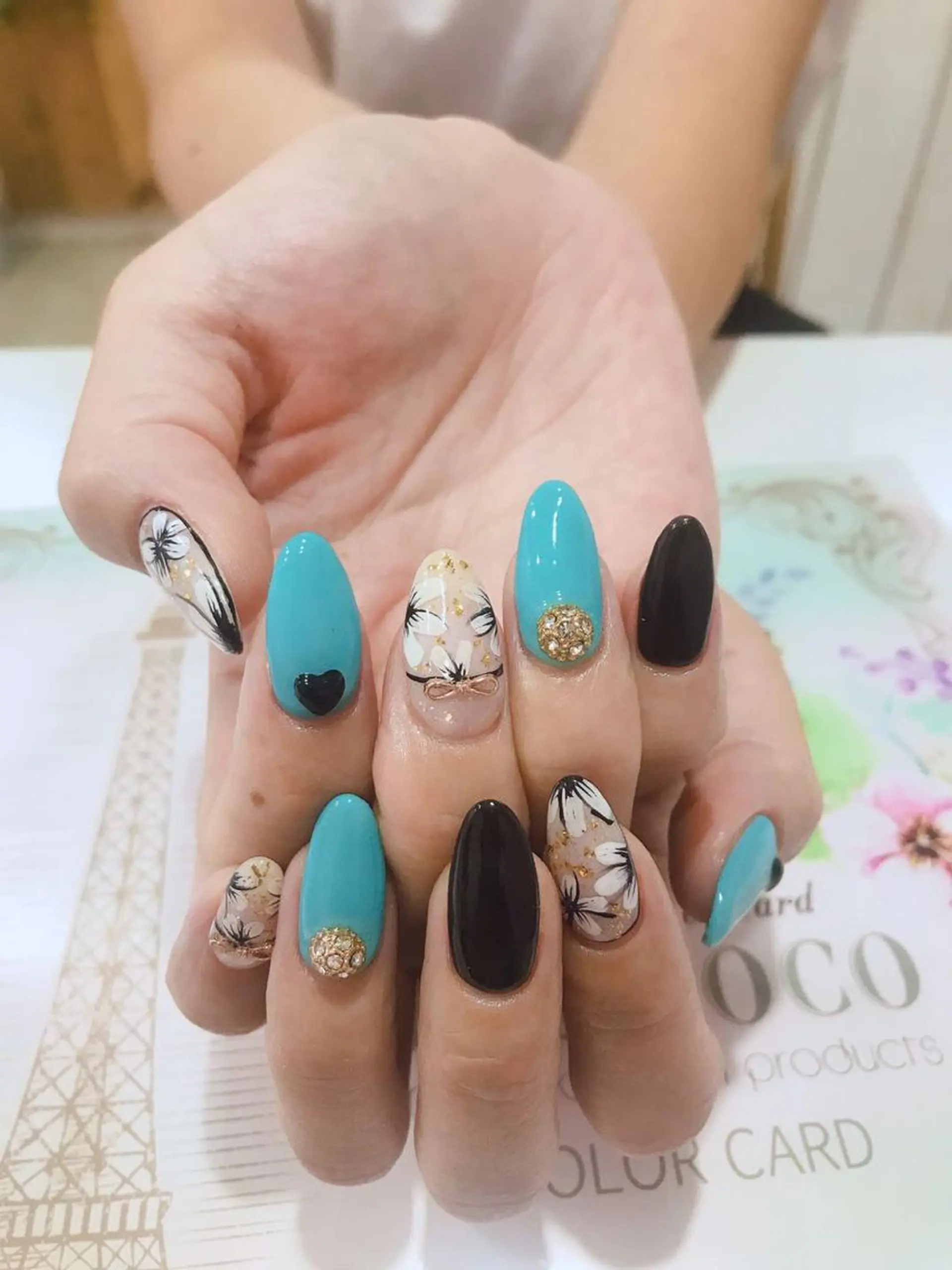 ネイル 長さだし専門店 M2　rikaのネイルデザイン