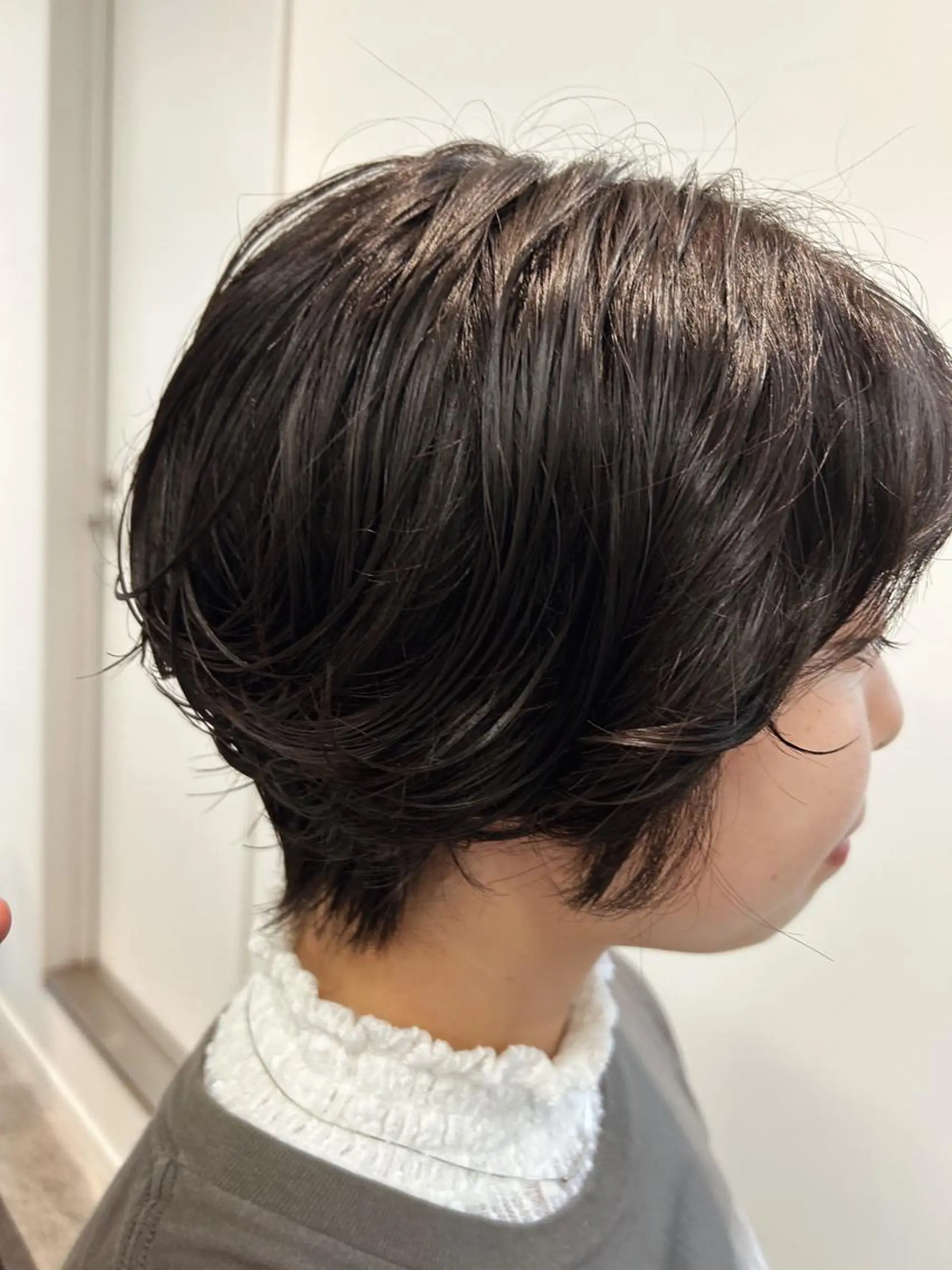 ショート パーマ 髪質改善/縮毛矯正/ 透明感カラーYUMAのヘアスタイル