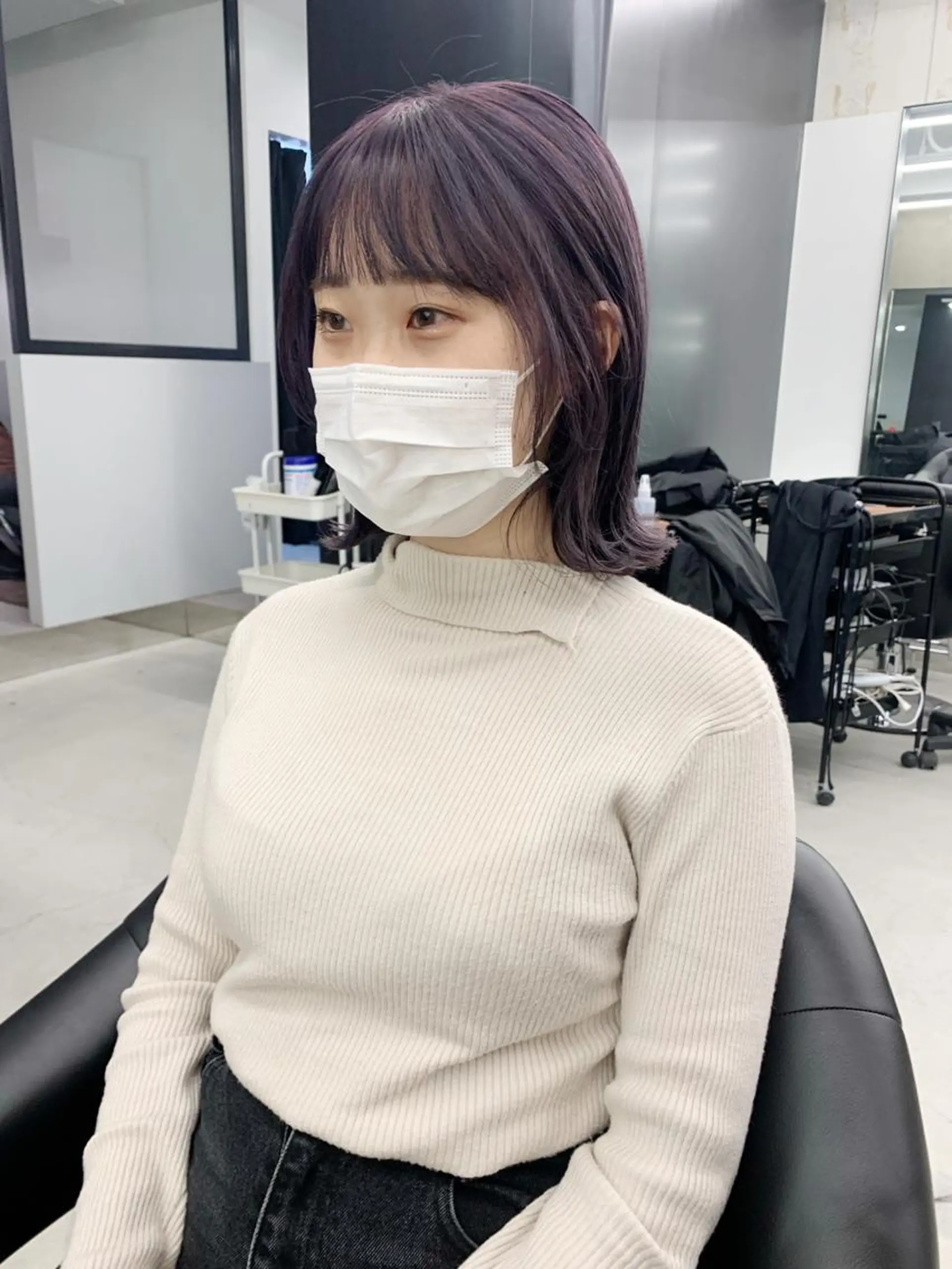 ショート カラー kimika🥑 メンズ/髪質改善のヘアスタイル