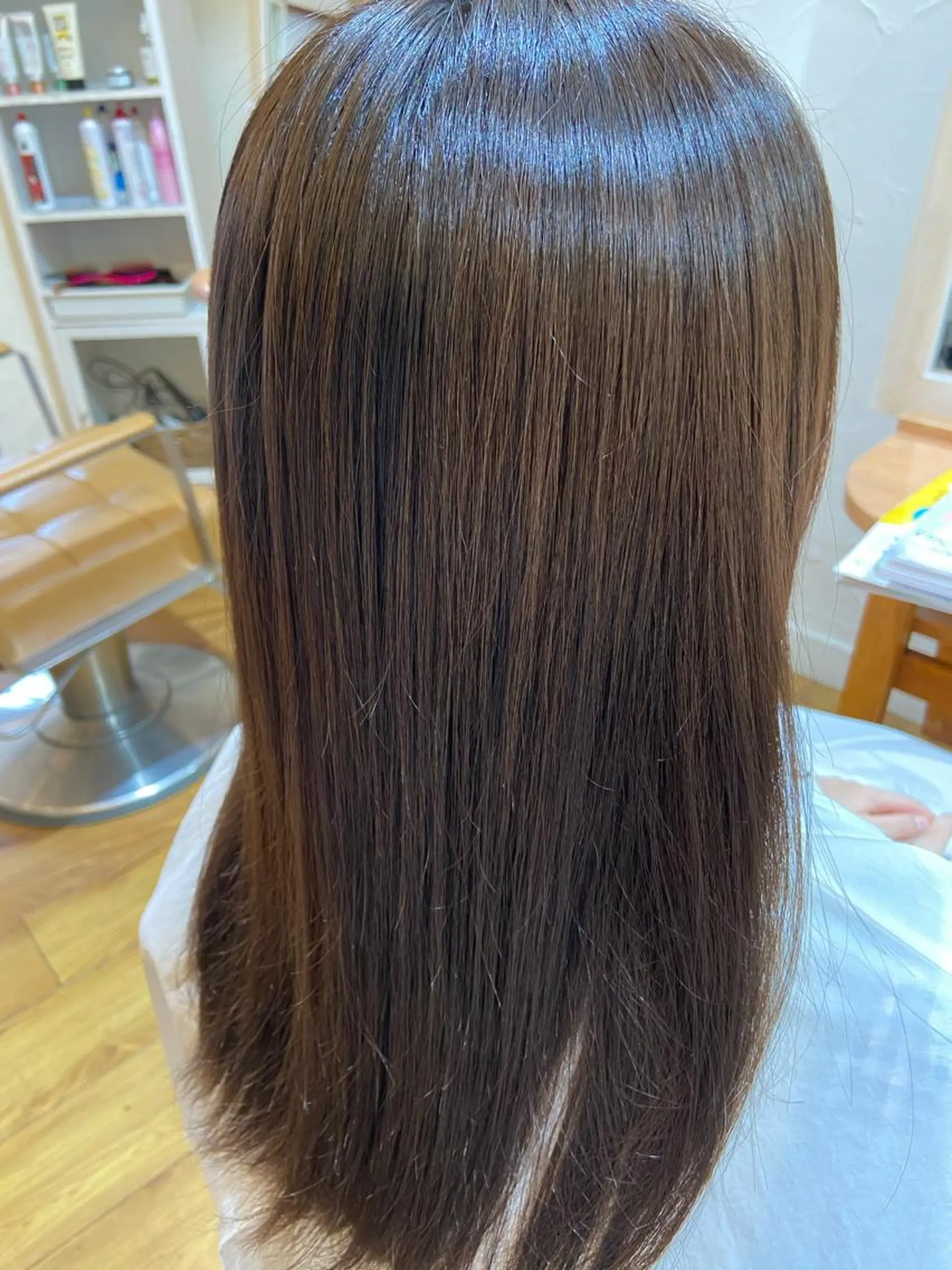 ロング パーマ ストレートパーマ Hair Musee   柱店所属・topstylist 吉住 早織のヘアスタイル