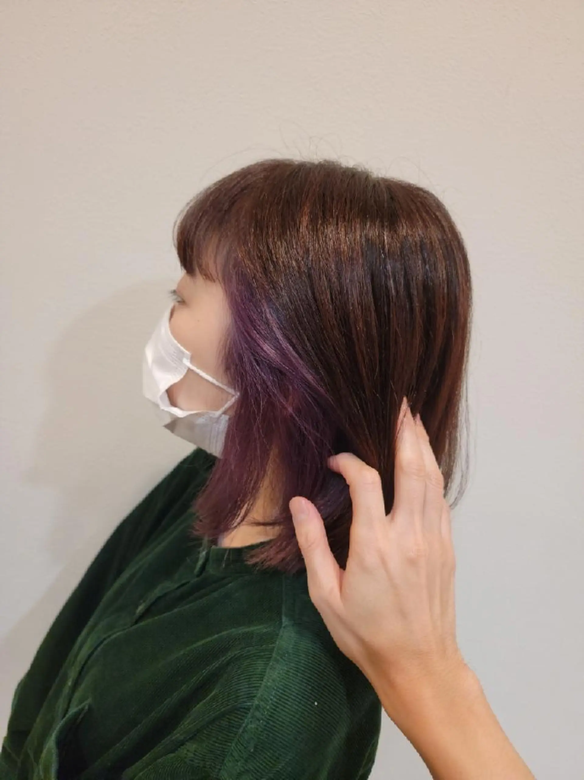 カラー ブリーチ ヘアカラー 山田 周のヘアスタイル