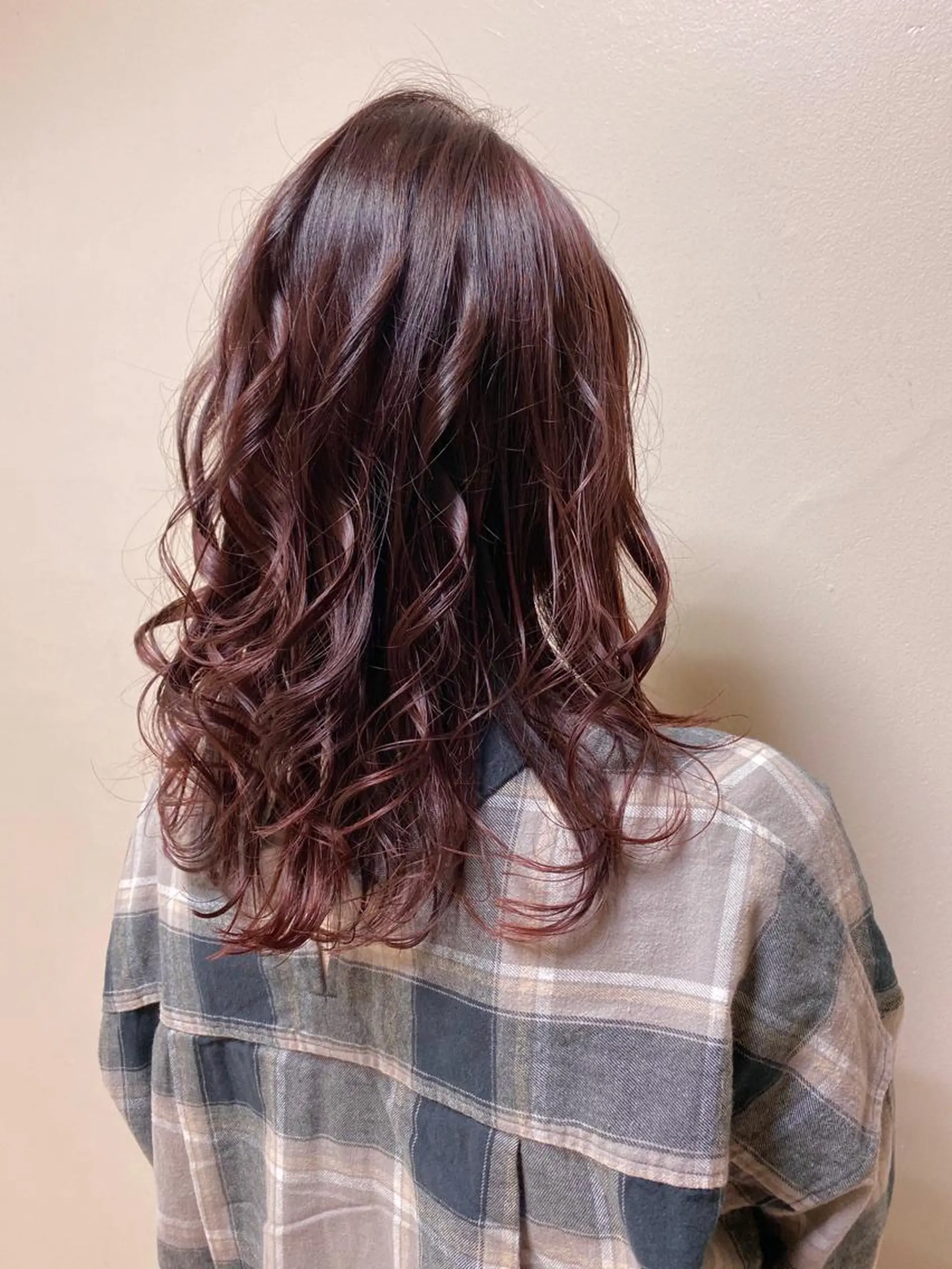 セミロング カラー hair &eye LAWE.店長のヘアスタイル