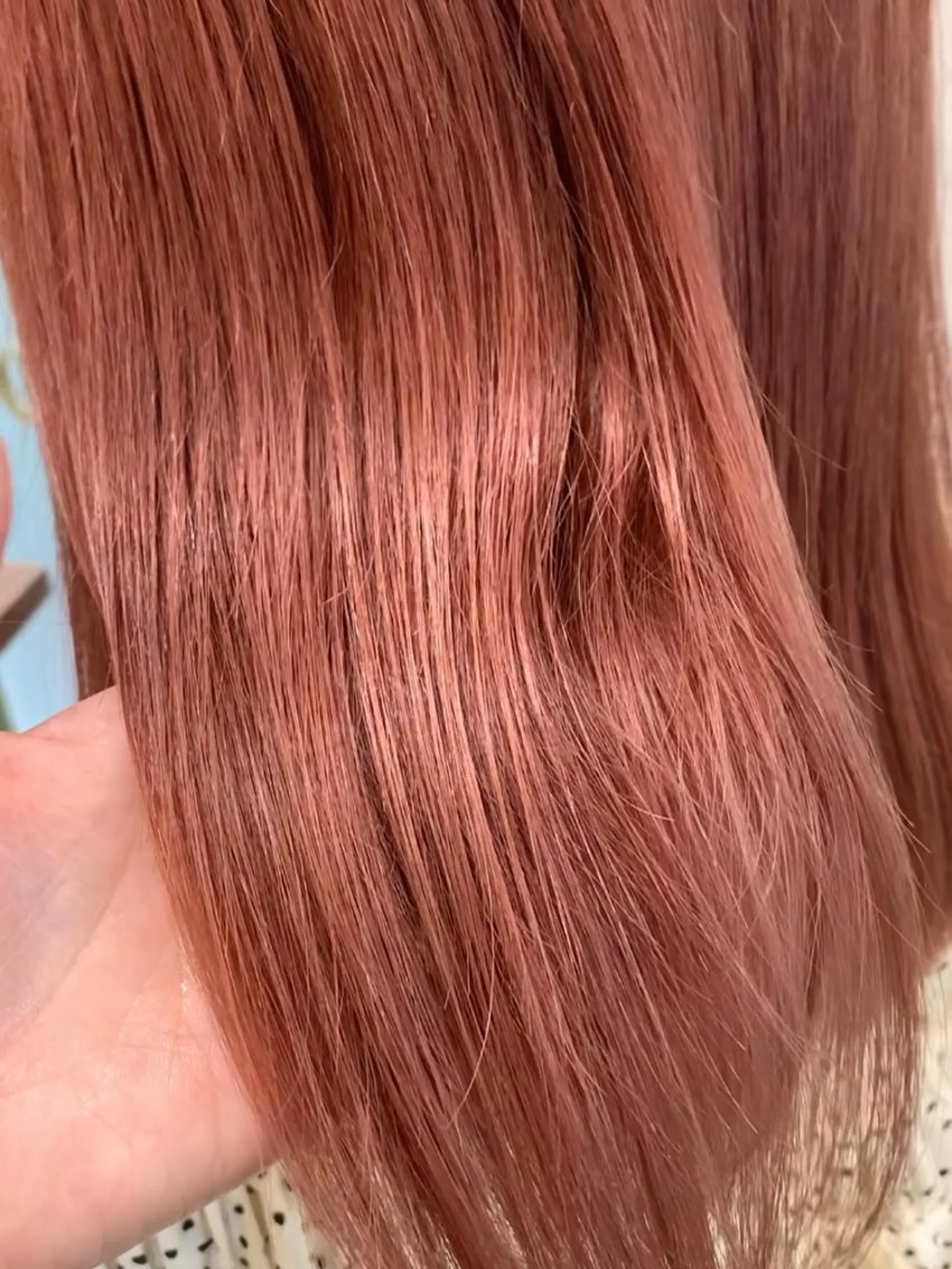 ミディアム カラー ピンクカラー 髪質改善カラー☆ ヘアアレンジmiyuのヘアスタイル