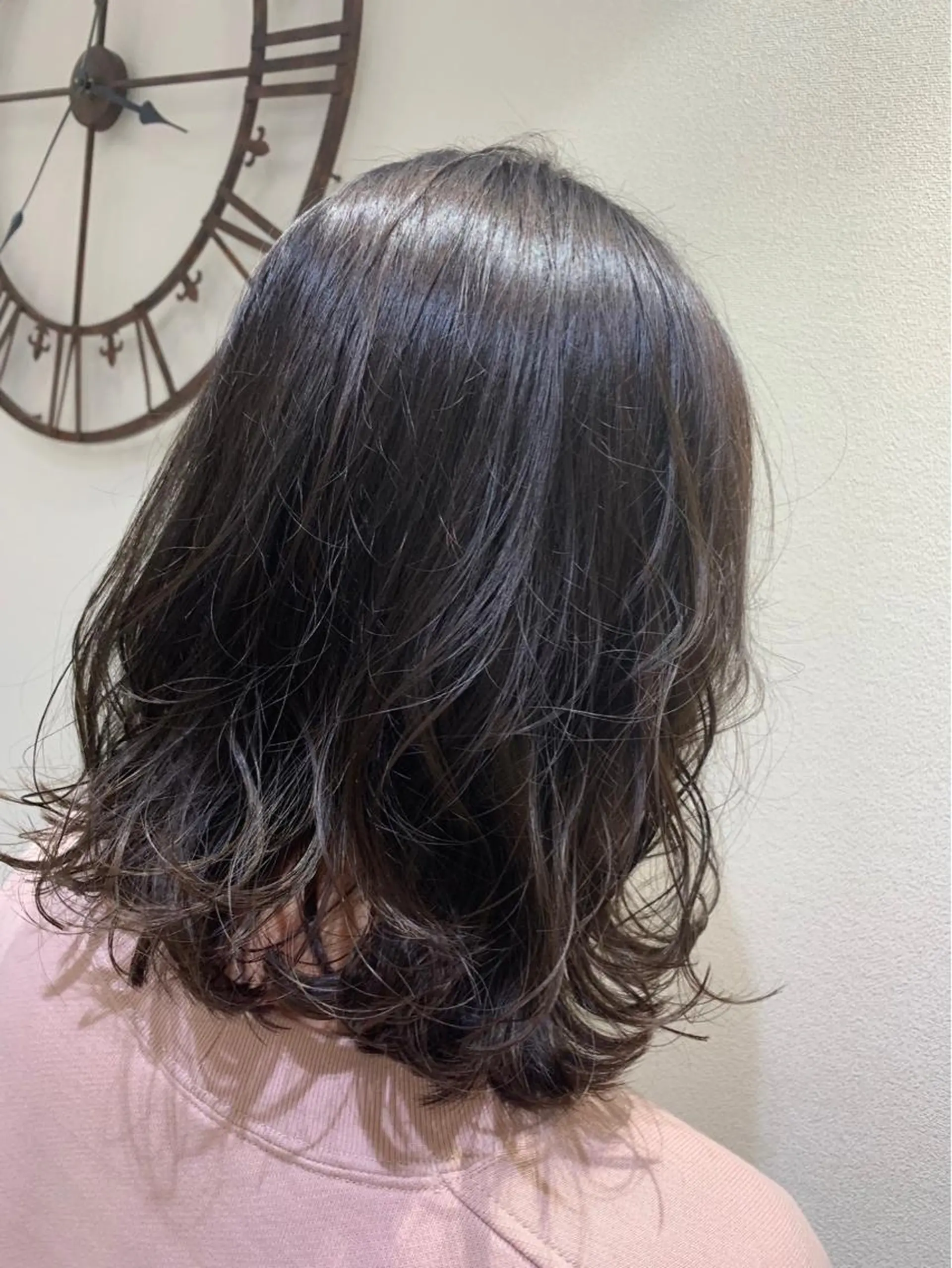 ミディアム 松下 拓司のヘアスタイル