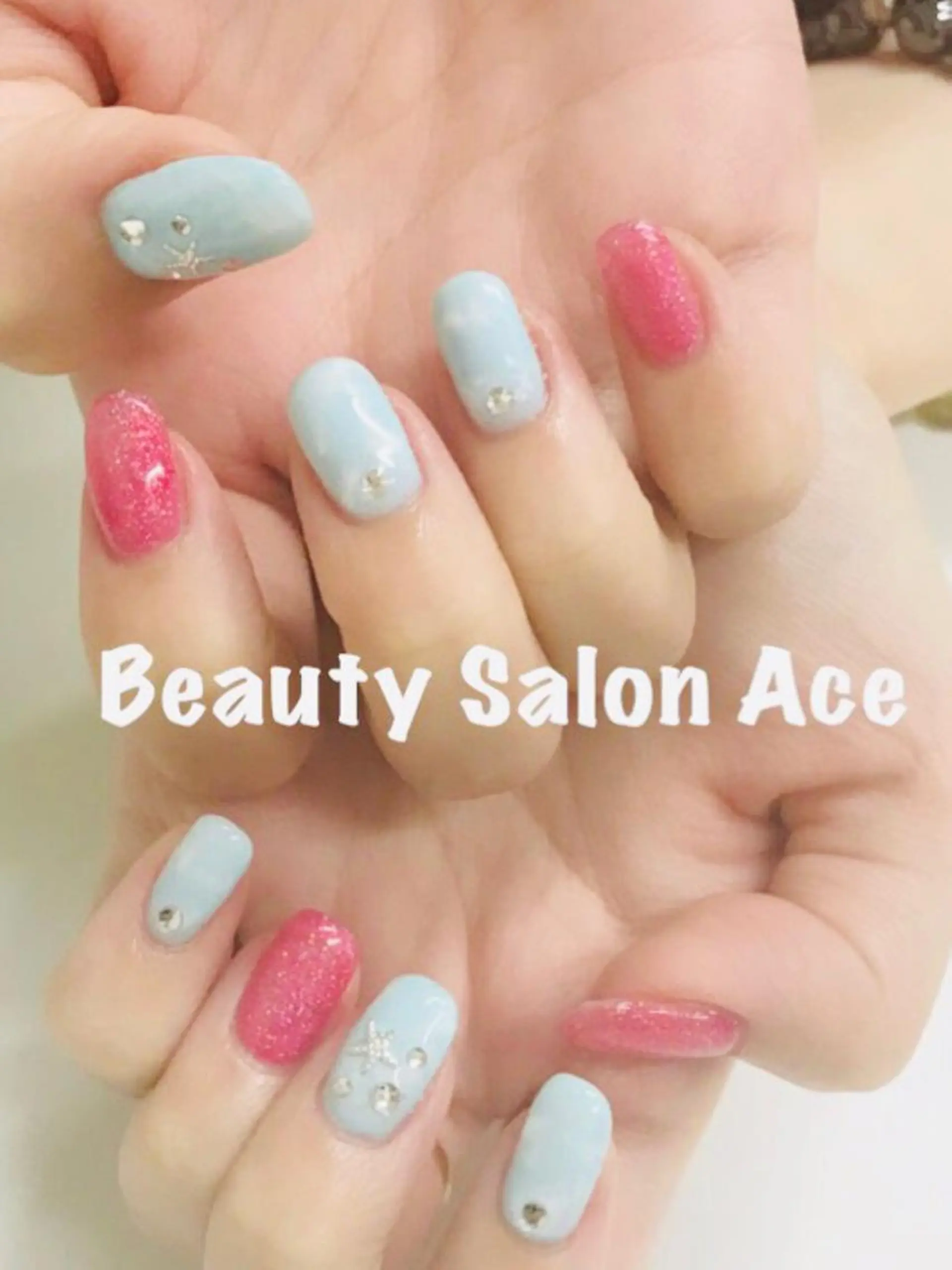 ネイル Beauty Salon Ace（ネイルサロン　エース）所属・池袋フィルイン Ace♡長さだしのネイルデザイン