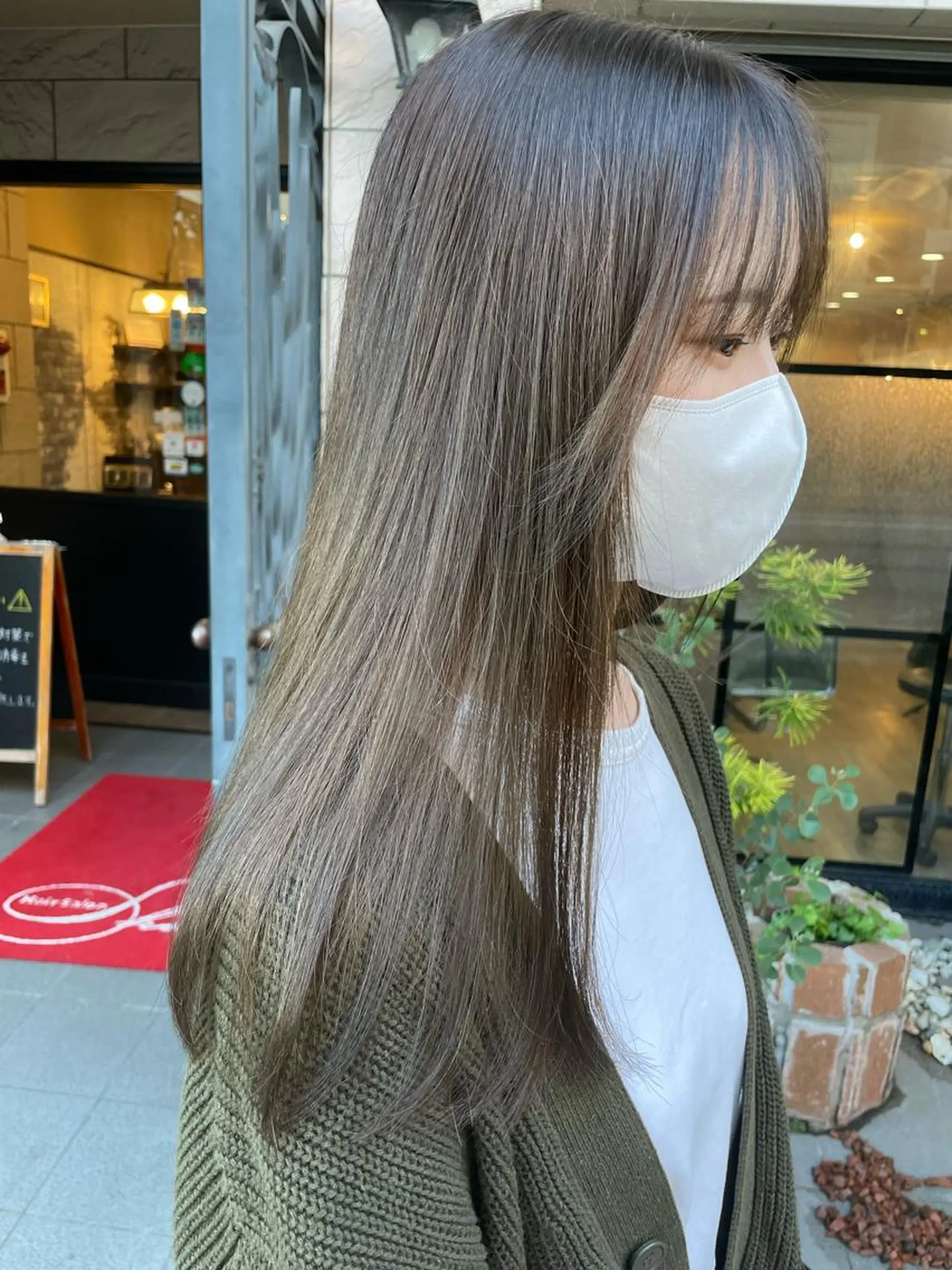 ロング ヘアカラー トリートメント SHIAN八王子 🇫🇷山本実穂のヘアスタイル