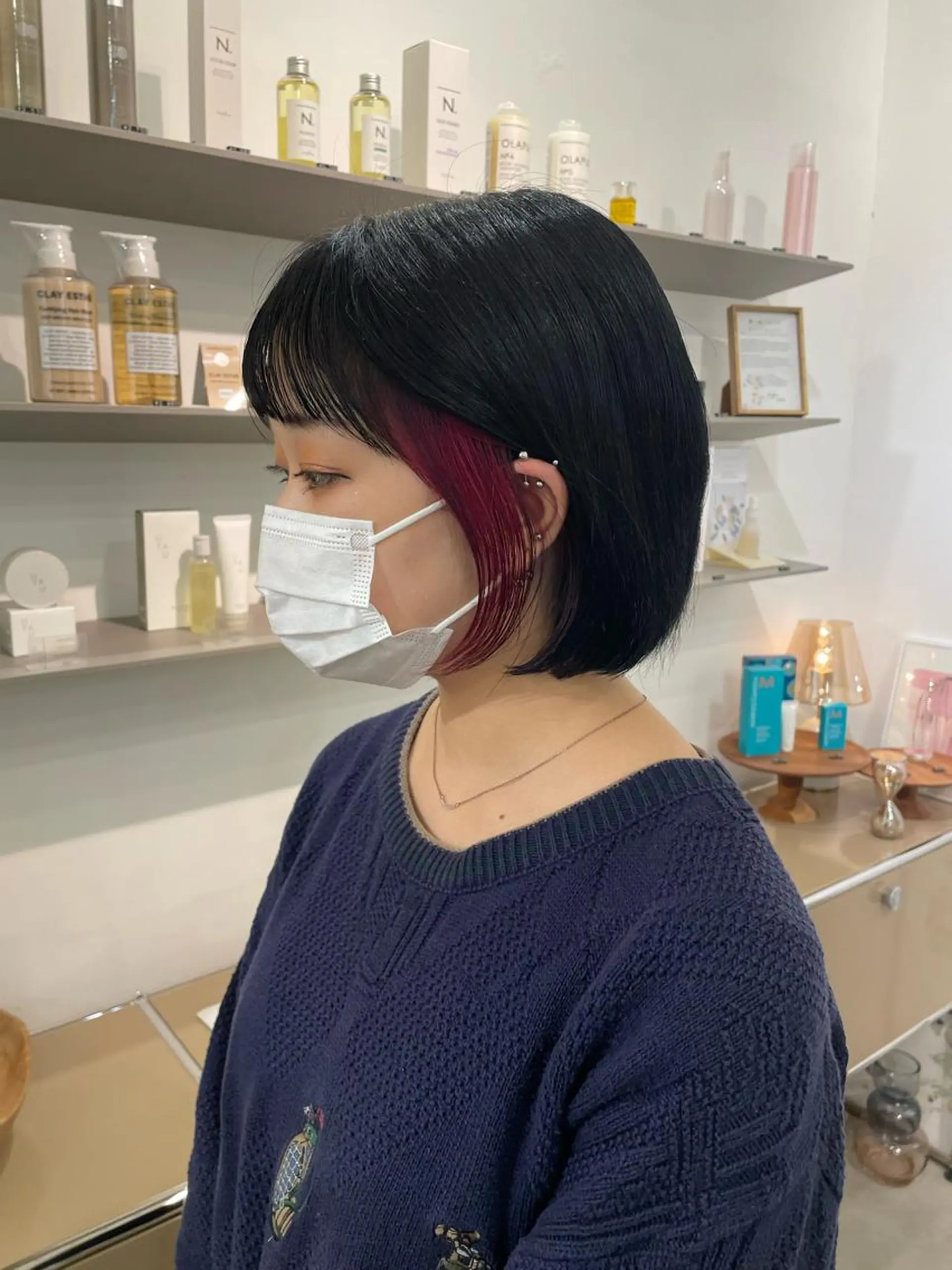 カラー ALLYS 渋谷店所属・最高級の艶のある カラーmei🎨のヘアスタイル