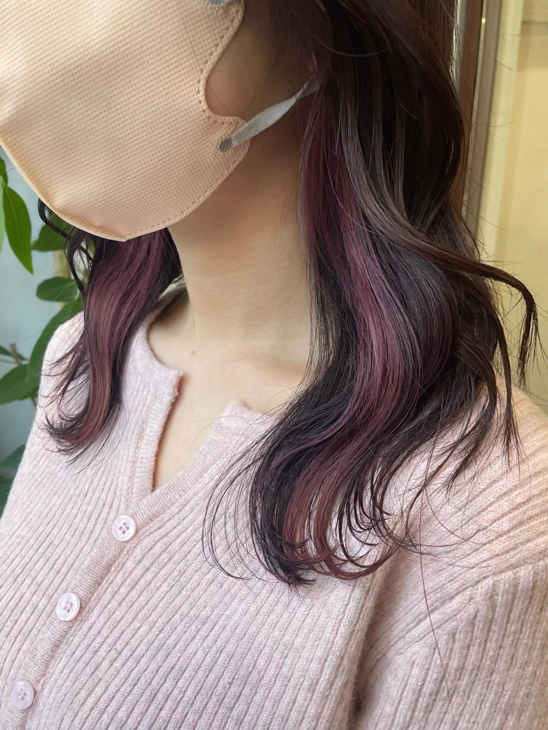 セミロング カラー ヘアカラー トリートメント ヘッドスパ 【店長】インナー指名 No.1戸塚優思のヘアスタイル