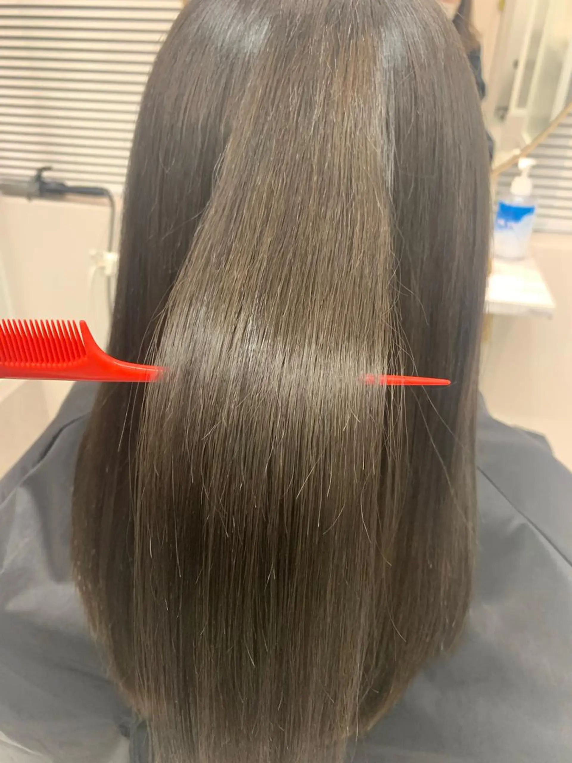 ロング パーマ カット ヘアカラー 縮毛矯正 韓国風カット大人気☆ 鈴木星奈のヘアスタイル