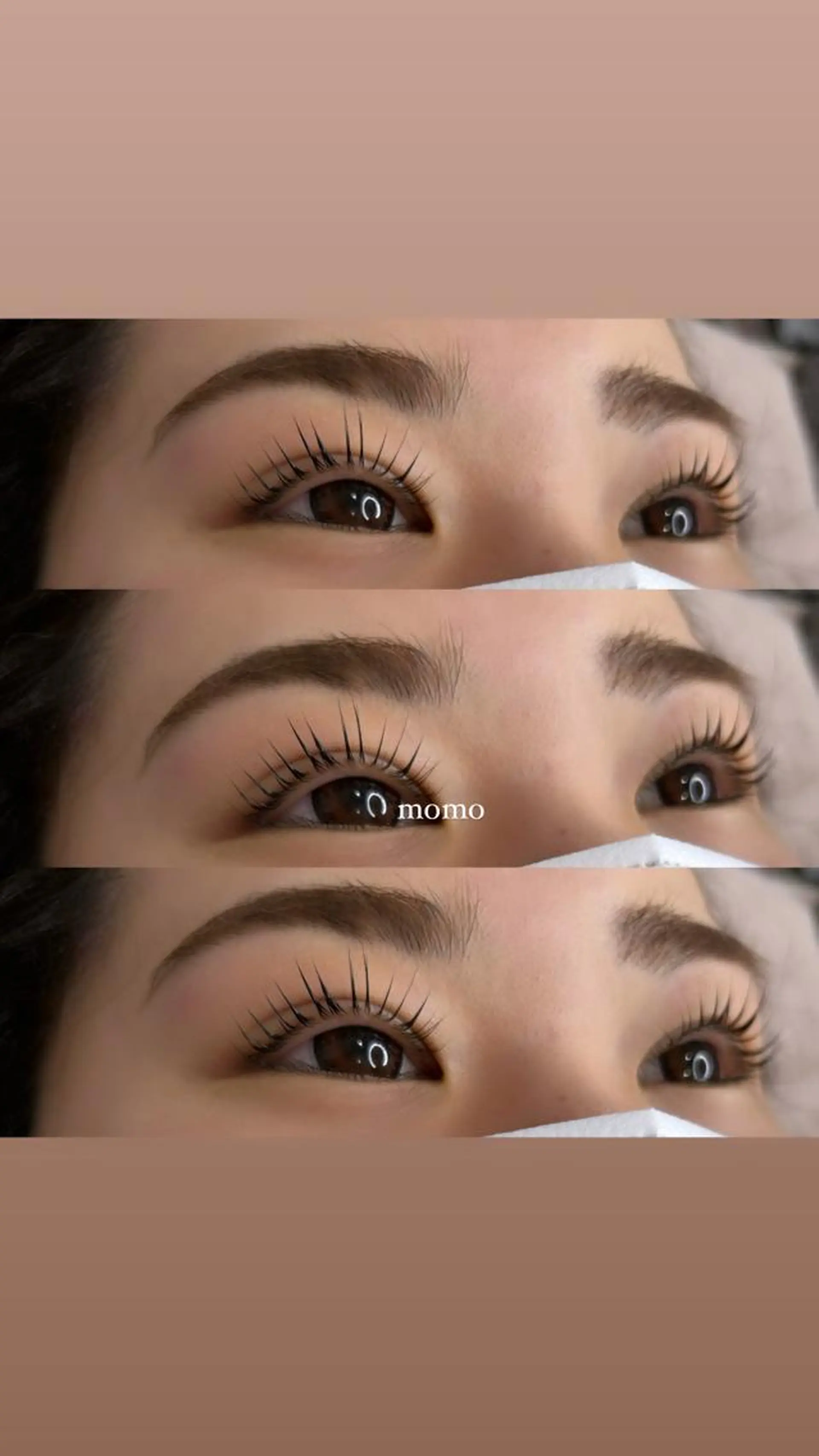 マツエク・マツパ SecretBelle梅田北店所属・eye/blow 梅田店momoのマツエク・マツパデザイン