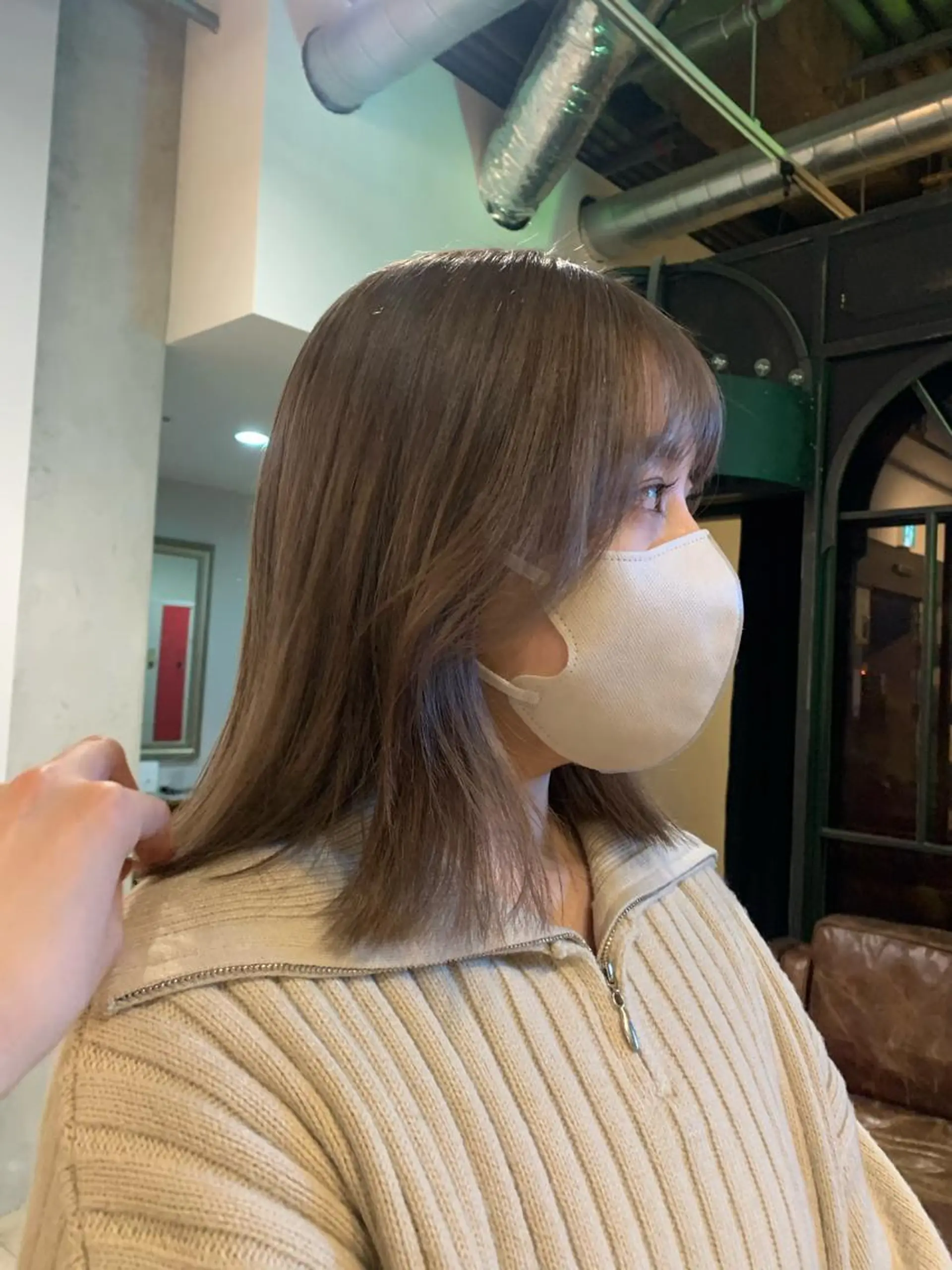 カラー ハッシュカット/ MAYAのヘアスタイル