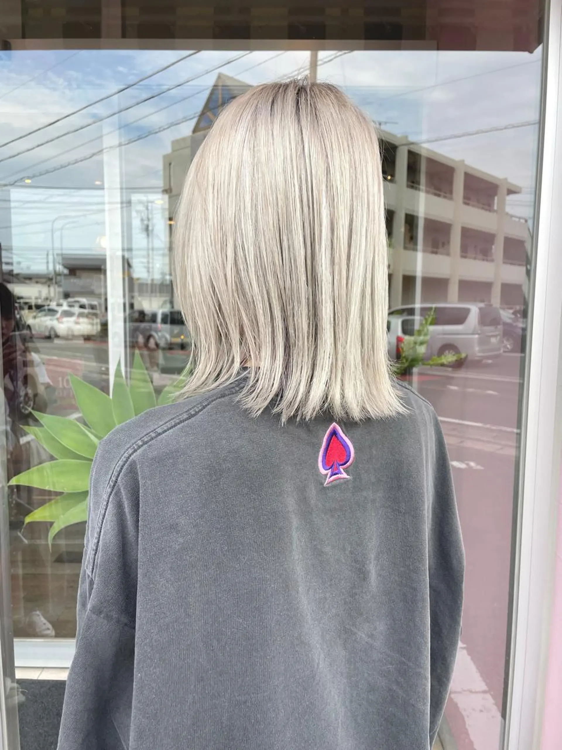 カラー ベージュ/透明感/ 桃子🎀のヘアスタイル