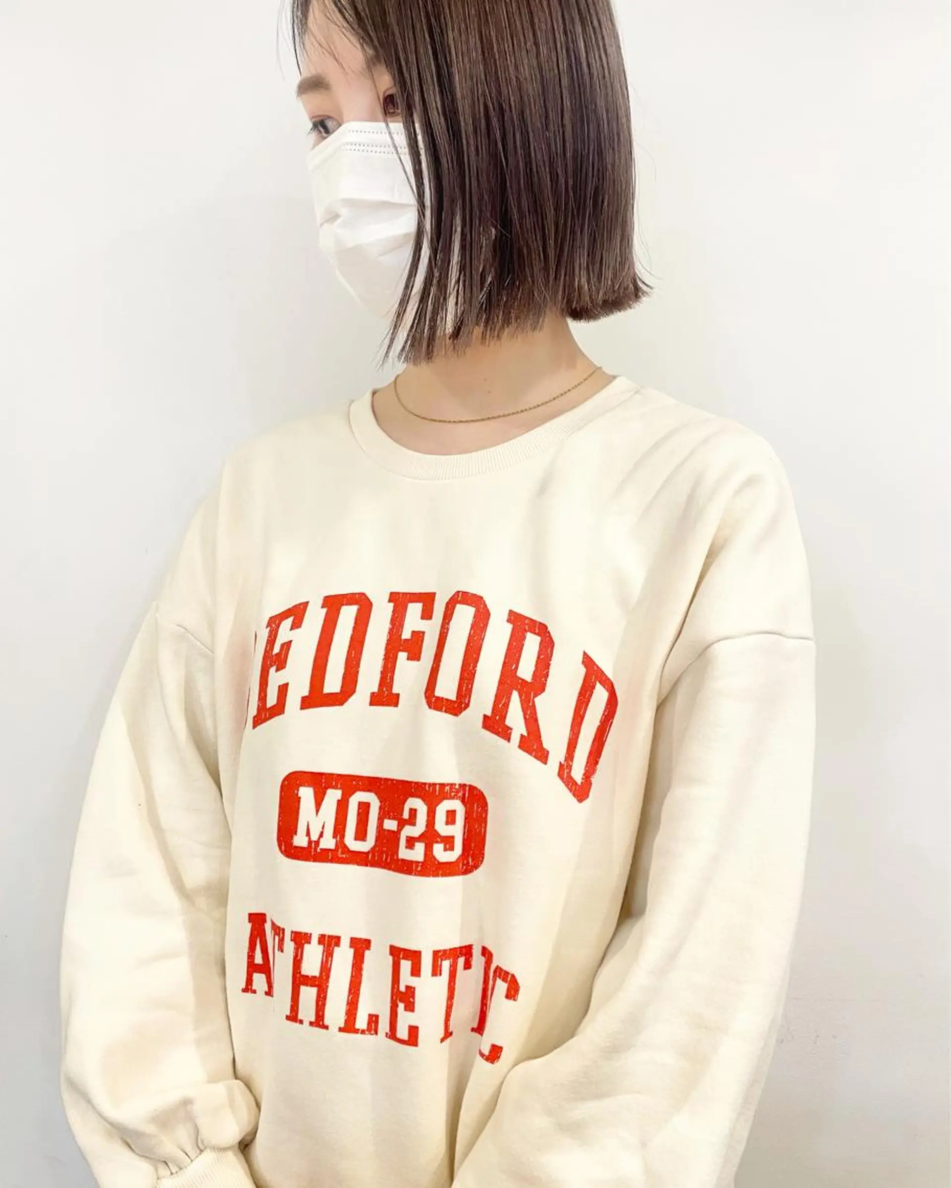 ミディアム カラー 佐藤 永夏のヘアスタイル