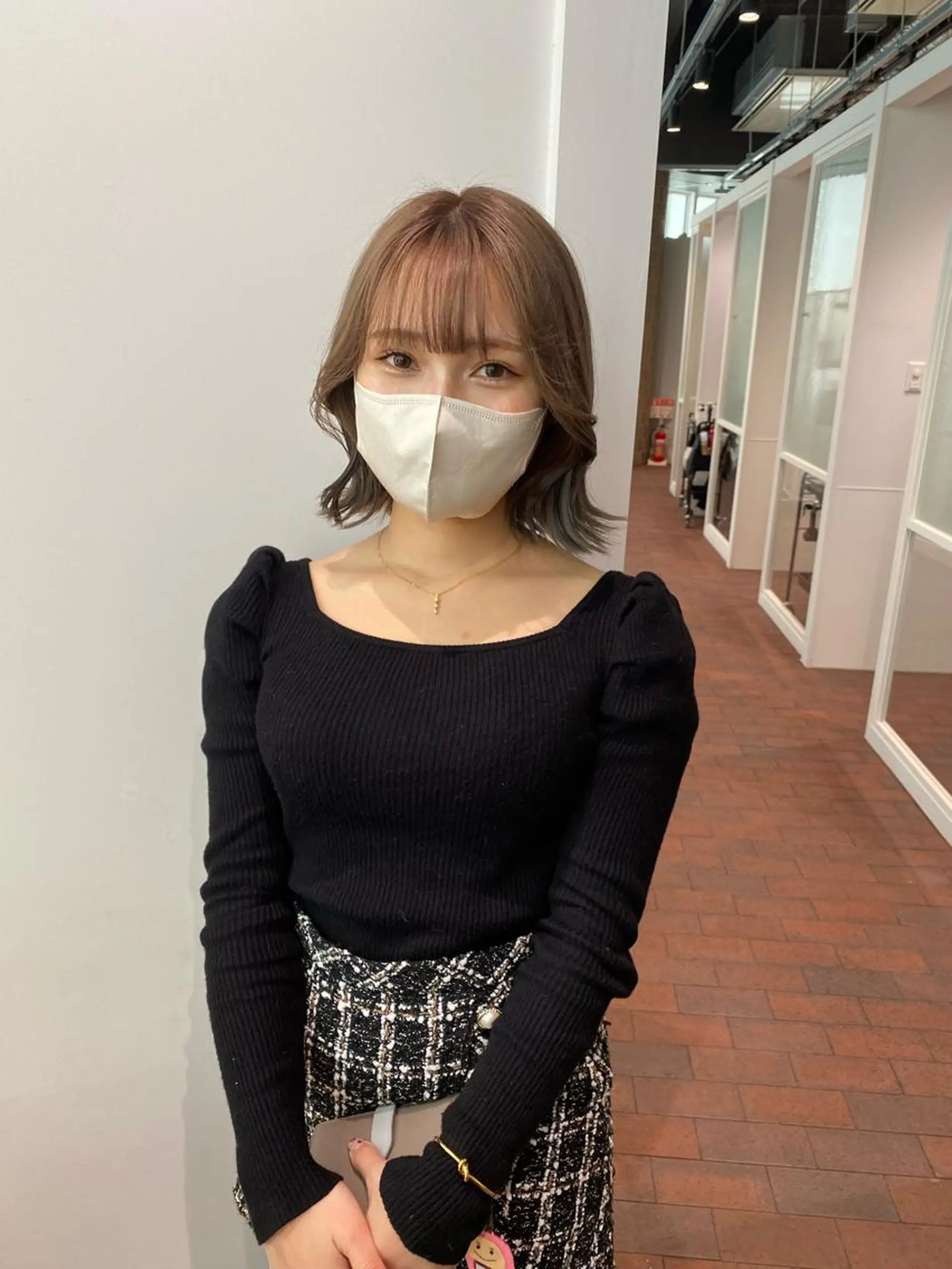 ミディアム カラー CURIO/南船場 /RIN💈🍎のヘアスタイル