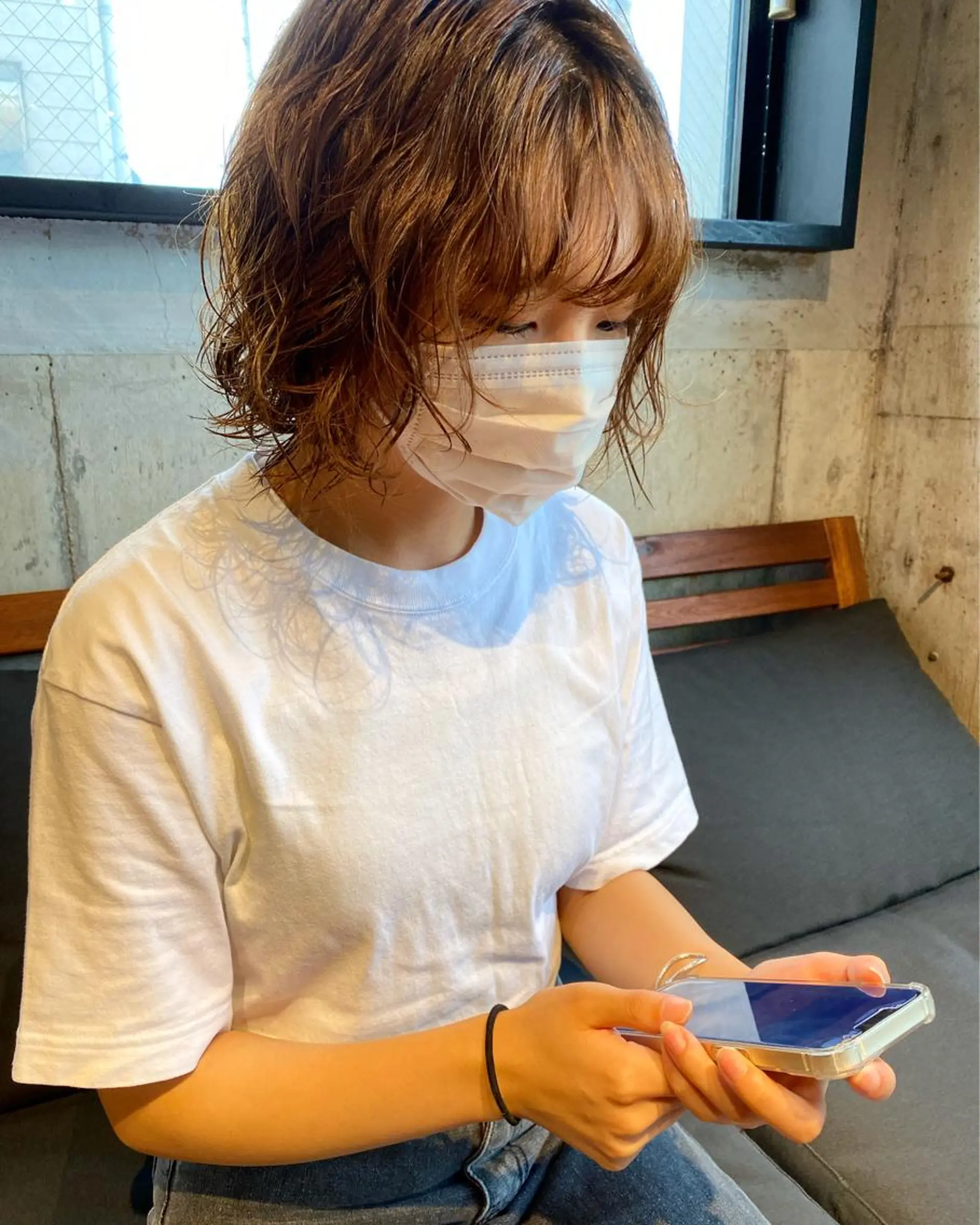 ショート パーマ 田村 良生のヘアスタイル