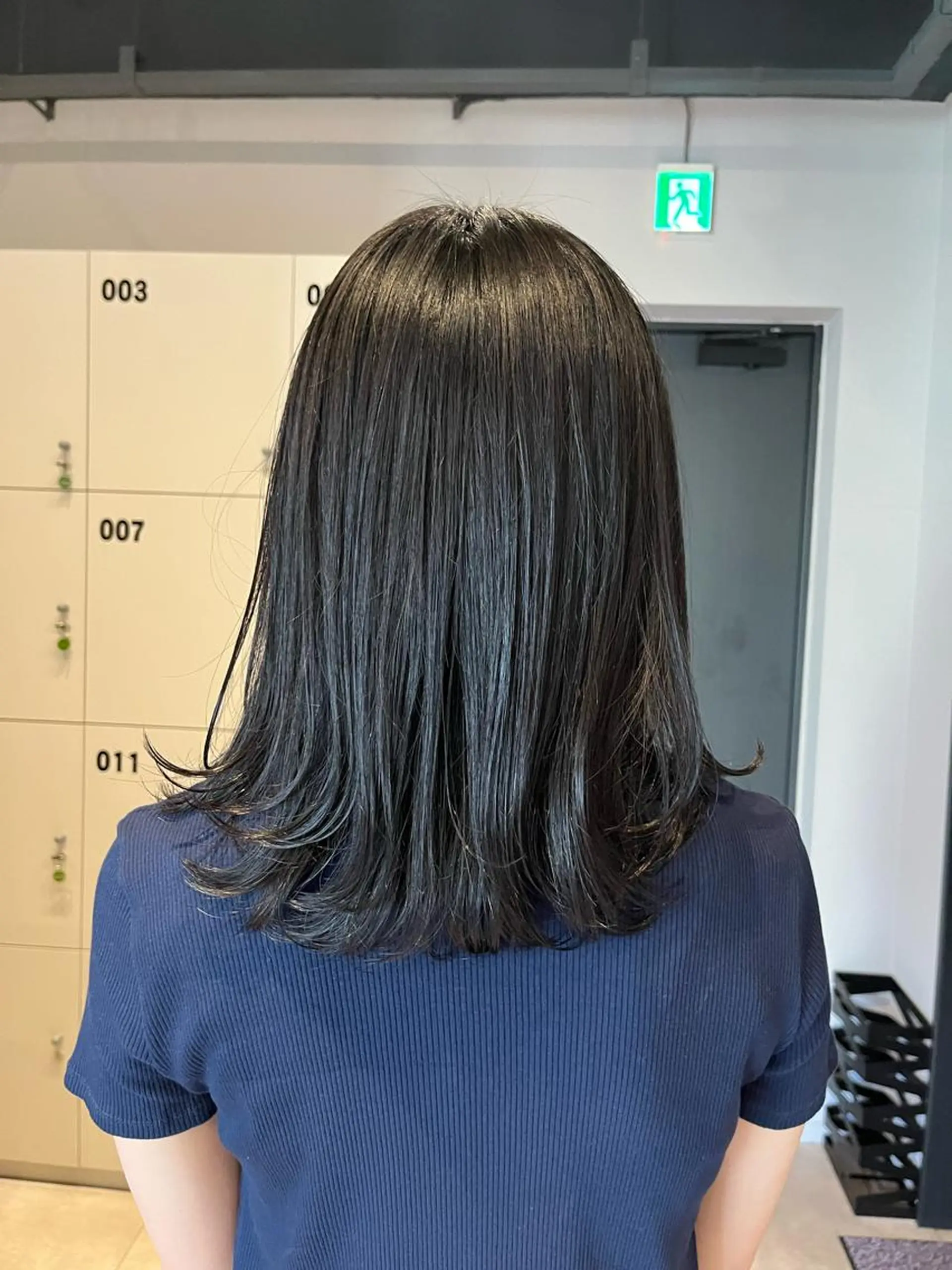 ミディアム カラー カット ヘアカラー ベージュ/グレージュ 恵比寿/丸山陽平のヘアスタイル