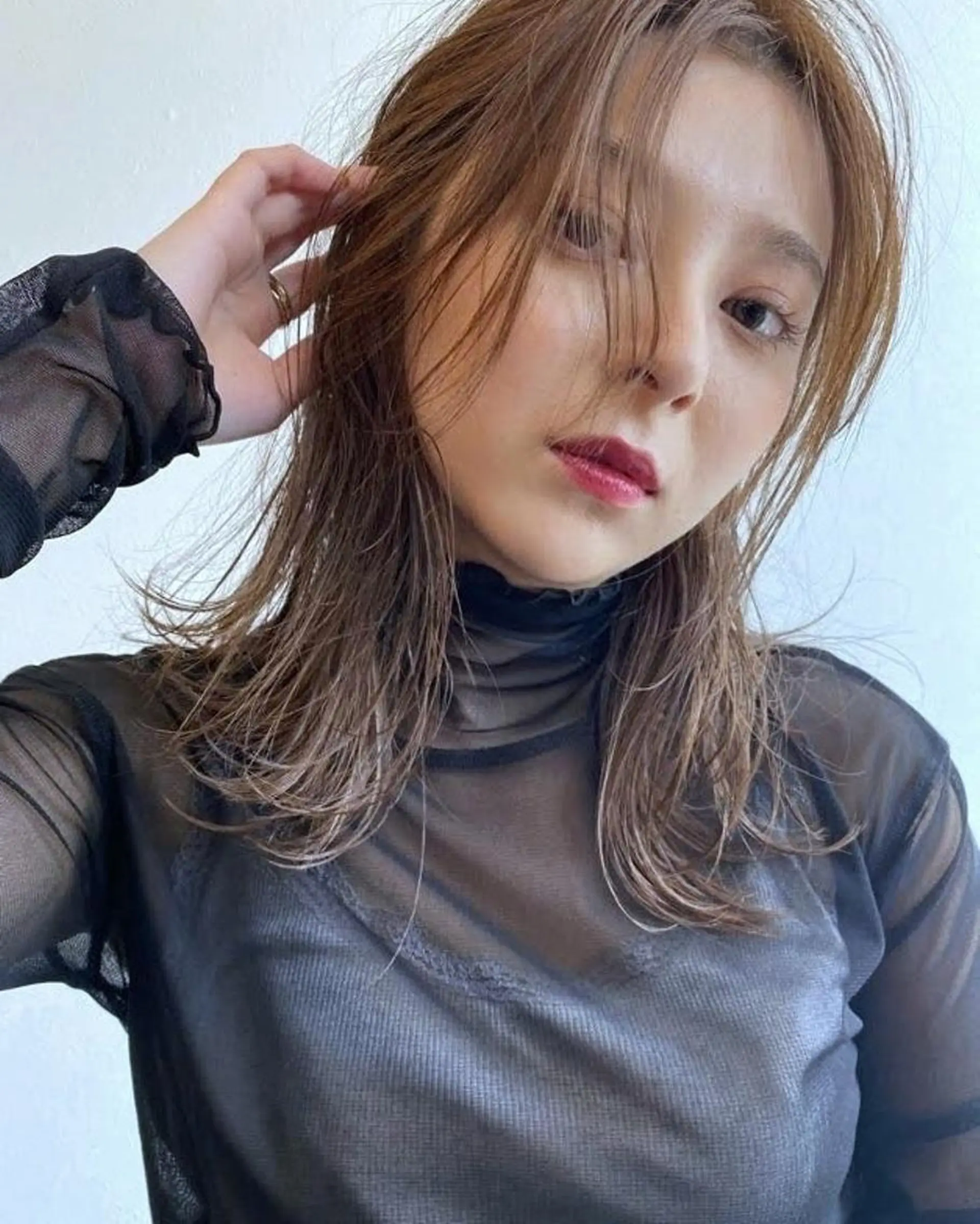 ミディアム カラー 津田 祐輔のヘアスタイル