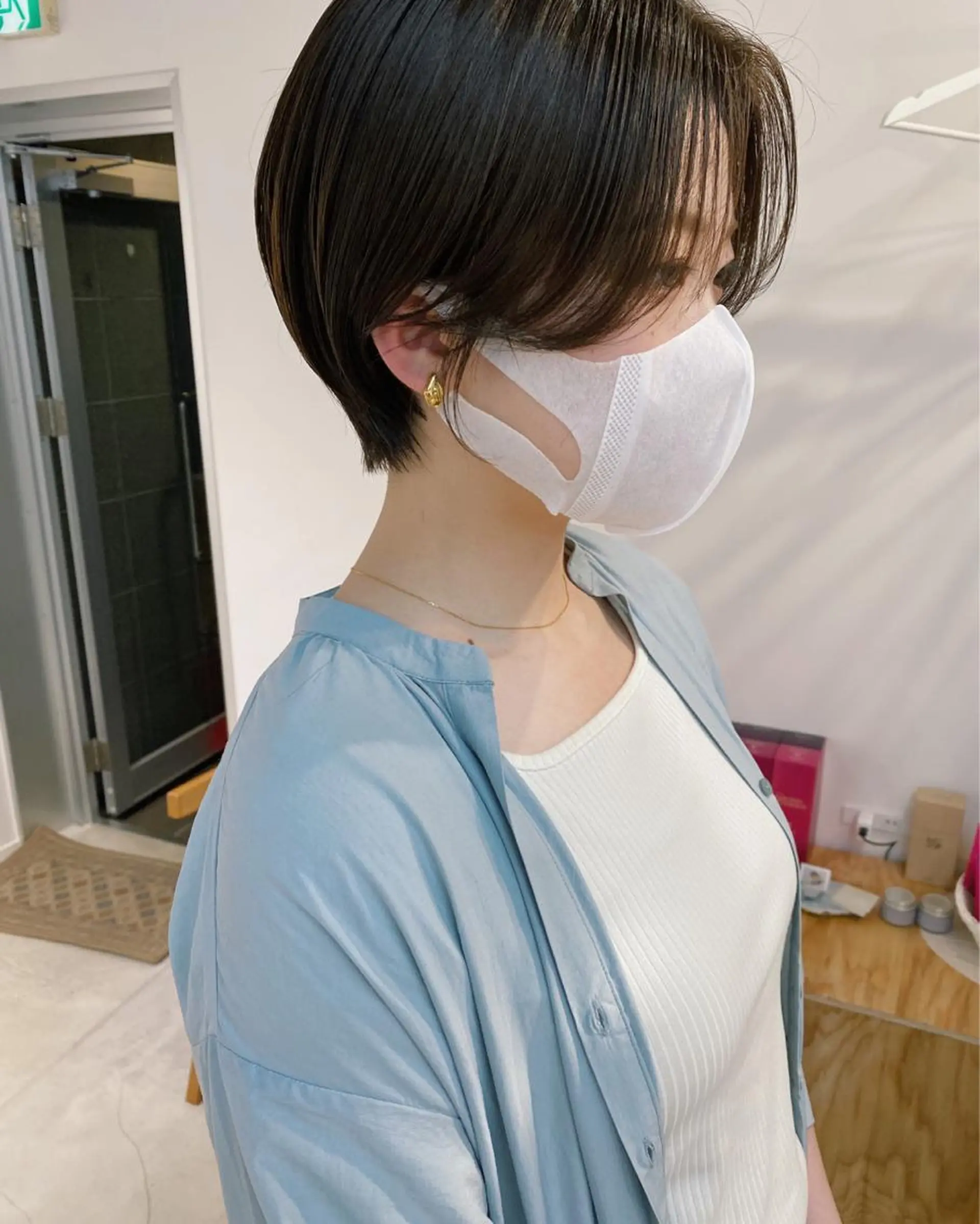 ショート カラー ショートボブ ボブ ショートヘア カット トリートメント fit stand /HIIRAGIのヘアスタイル