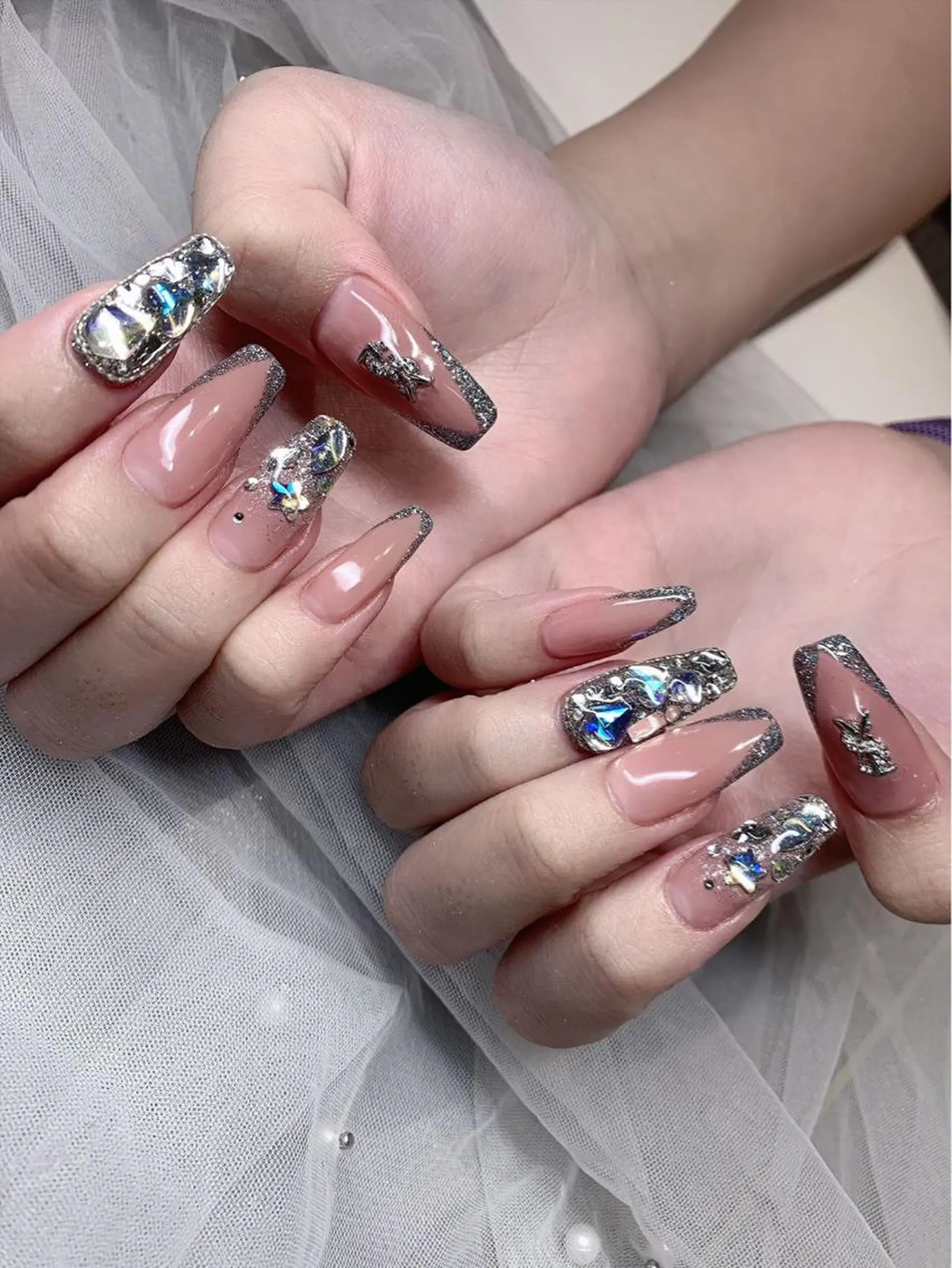 ネイル 長さだし専門店 M2 rikaのネイルデザイン