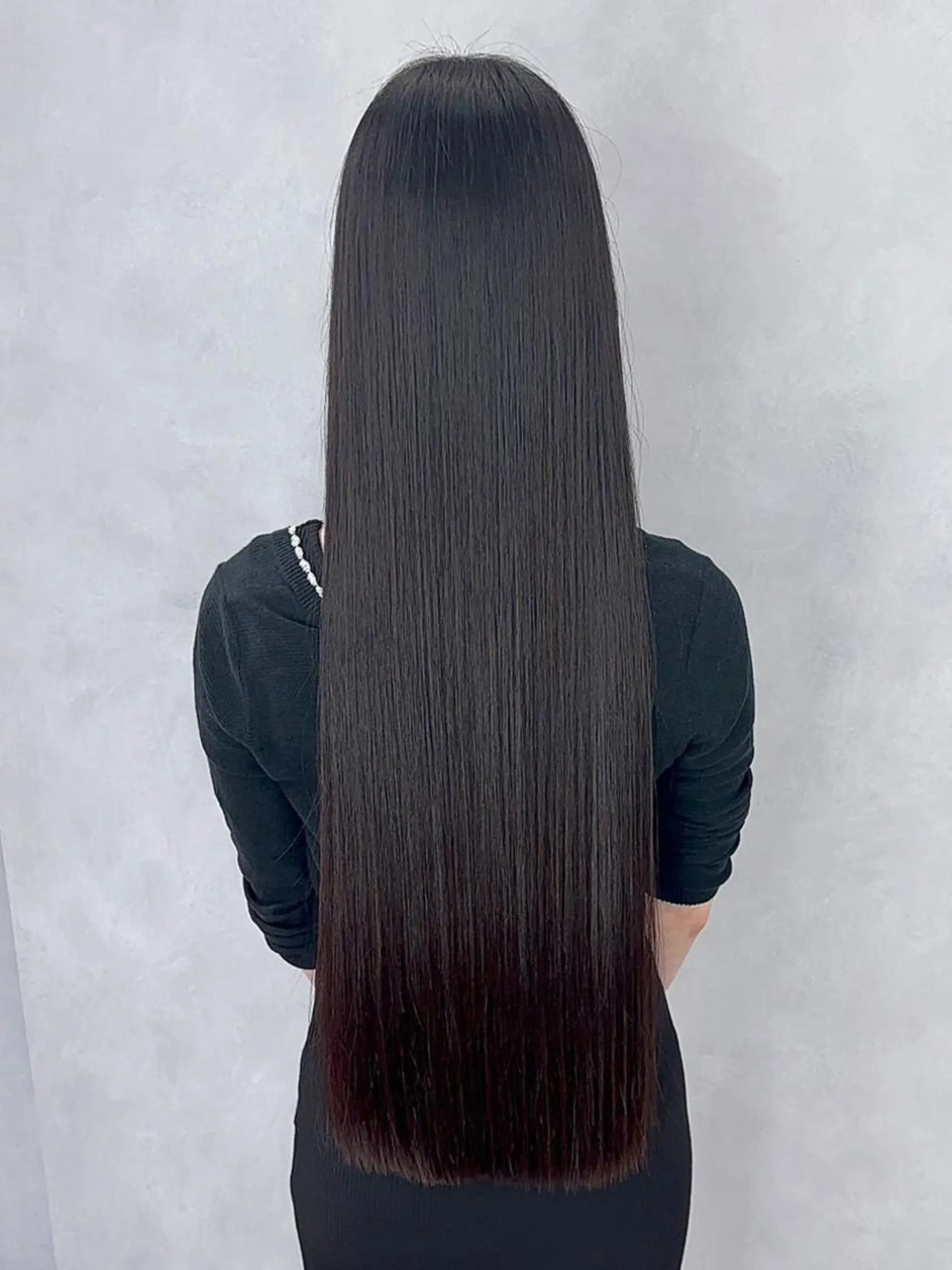 セミロング カラー 髪質改善 カット ヘアカラー トリートメント ITbyALBUM 藤沢店のヘアスタイル