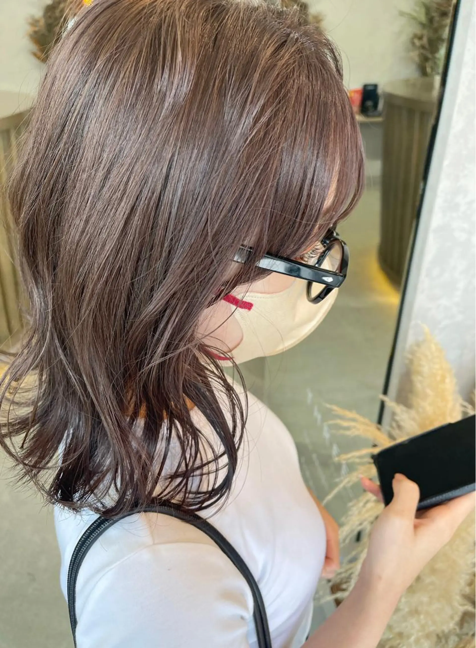 ミディアム カラー ダブルカラー /まつ毛パーマ🎀のヘアスタイル