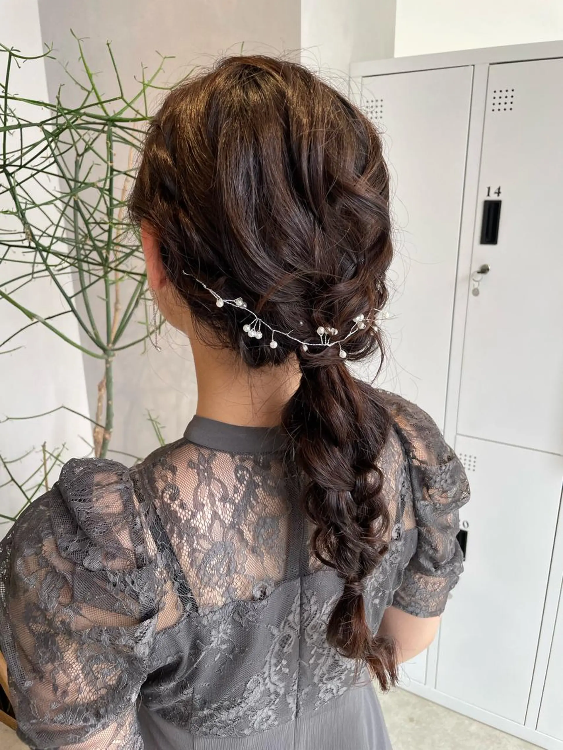 ヘアアレンジ 透明感カラー✨艶髪 制作🌱山根あゆみのヘアスタイル