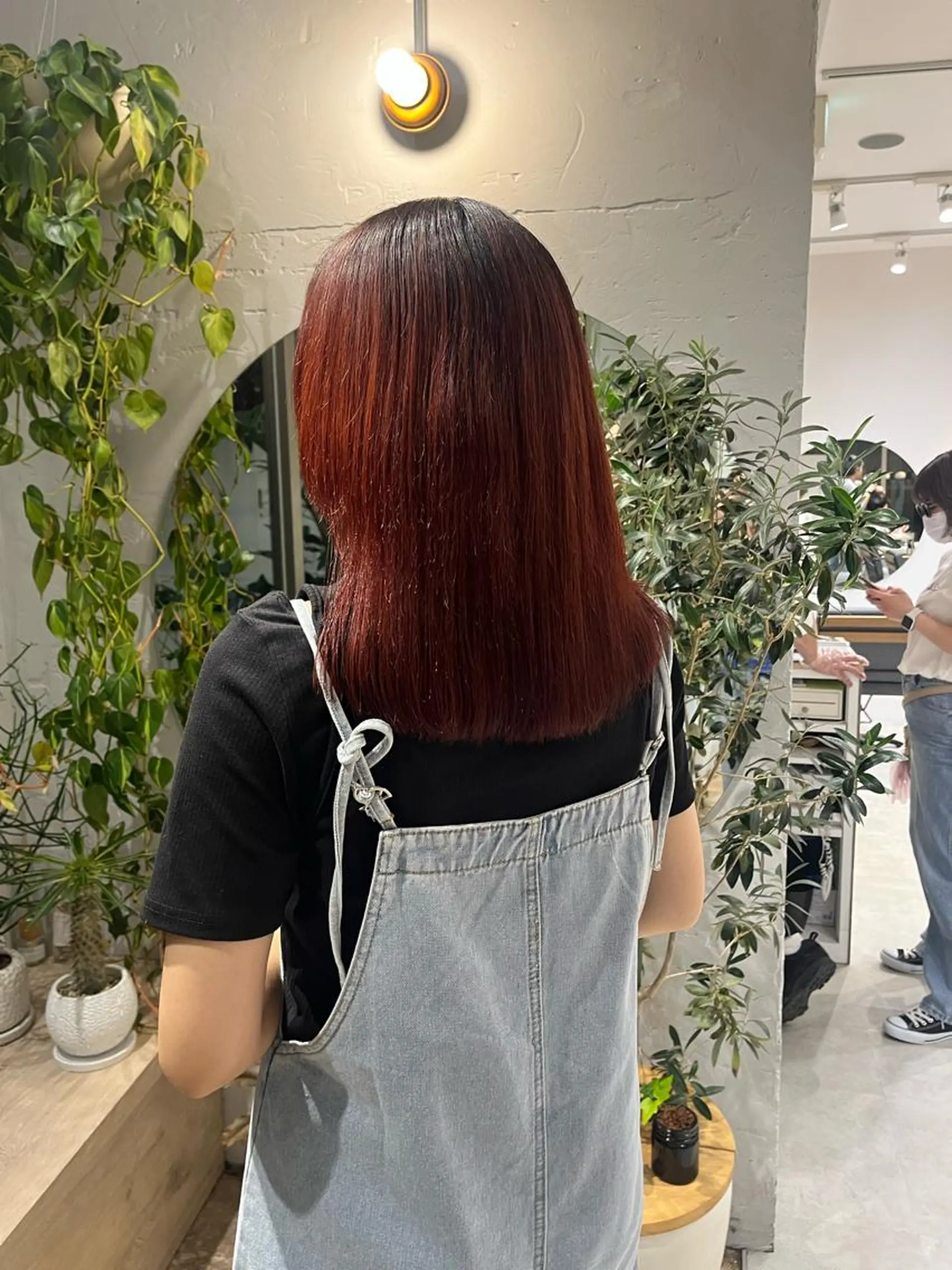 ミディアム カラー 🦖ミニボブ/ボブ /MOEKA🦕のヘアスタイル