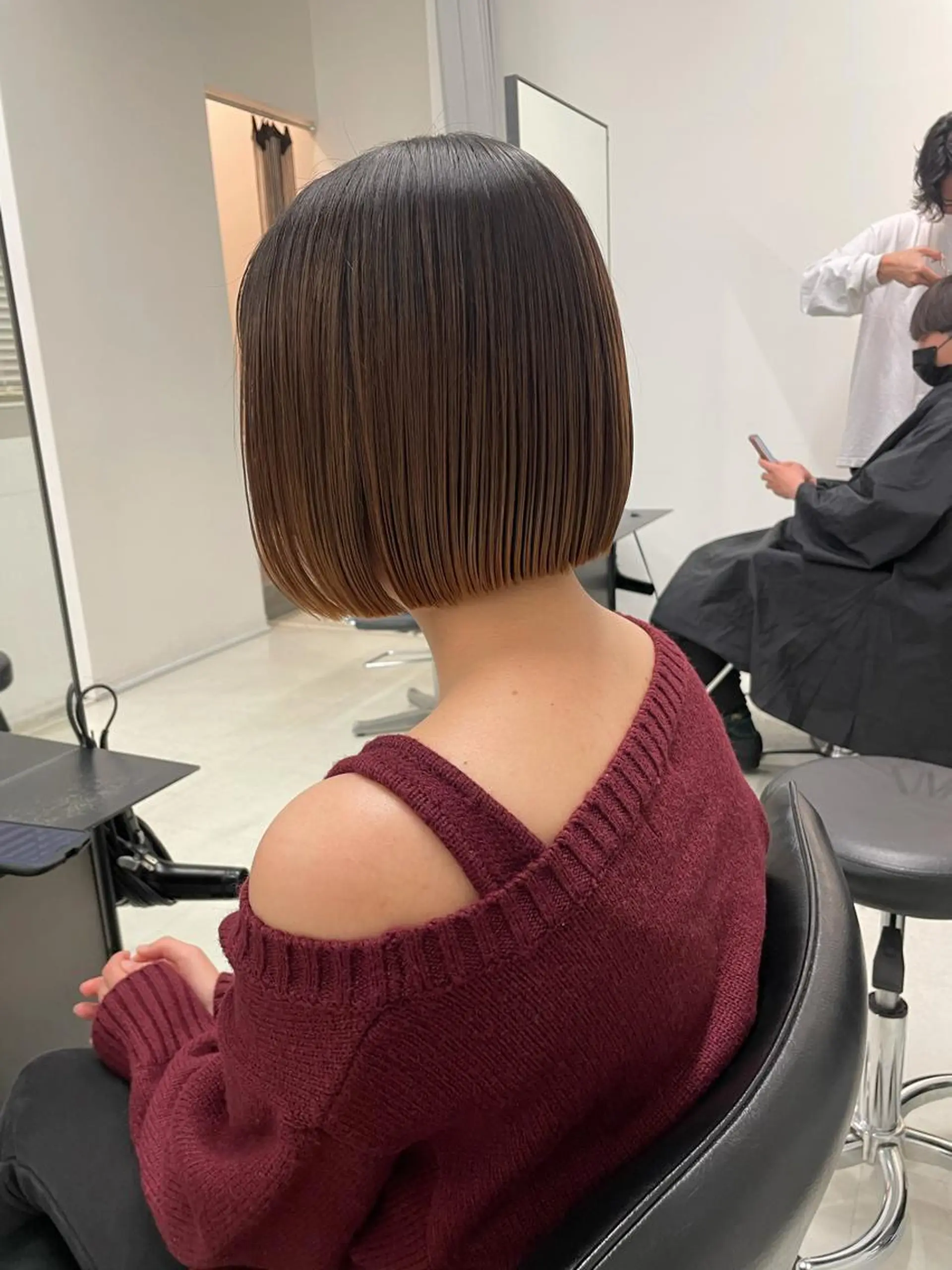 ショート カラー キッズ カット トリートメント オトナヘア🌸 harukaのヘアスタイル