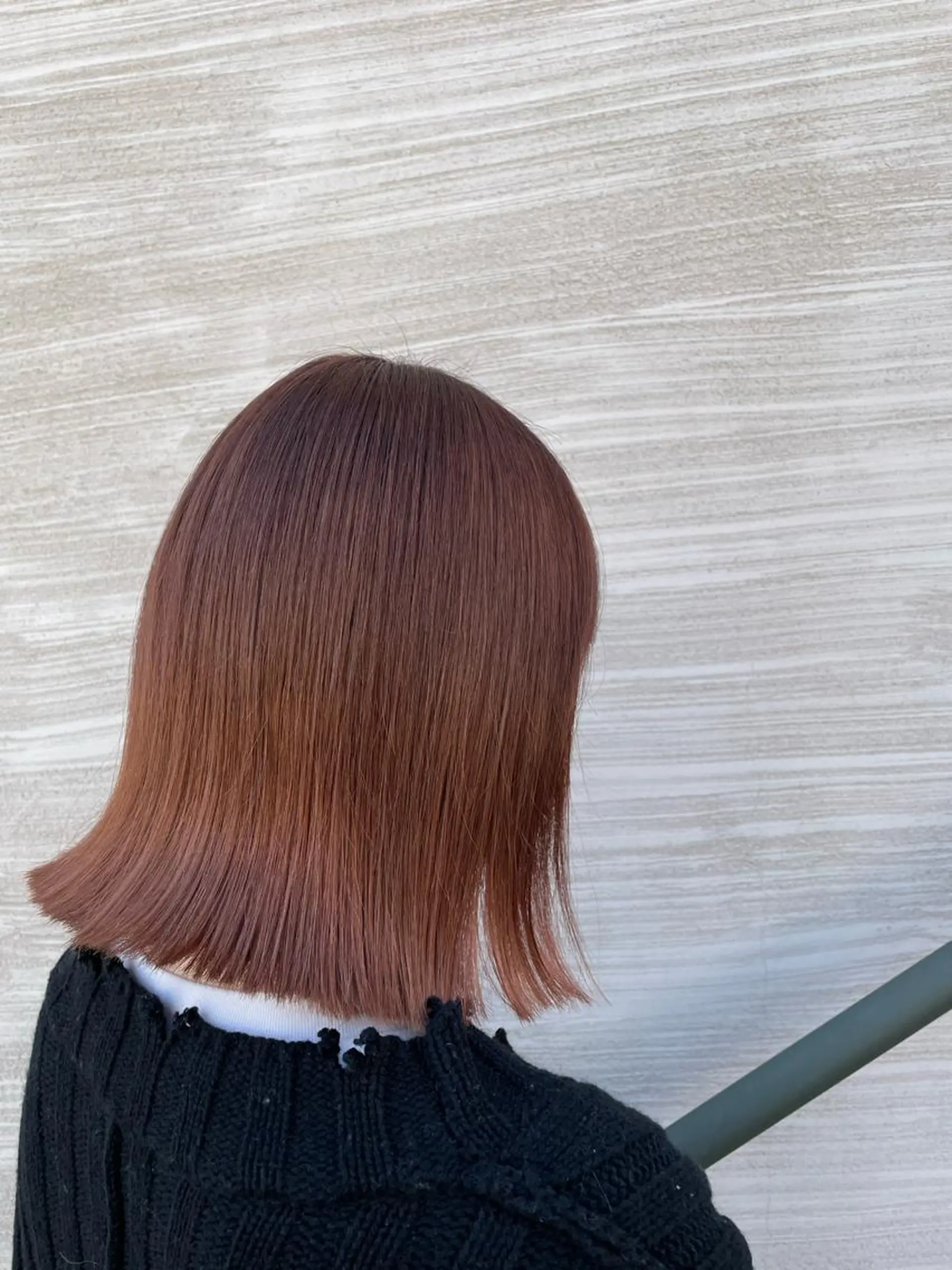 ミディアム カラー バレイヤージュ ベージュカラー ブリーチ ブロンド デザインカラー 韓国風/オシャレ /縮毛矯正/滝口琴未のヘアスタイル