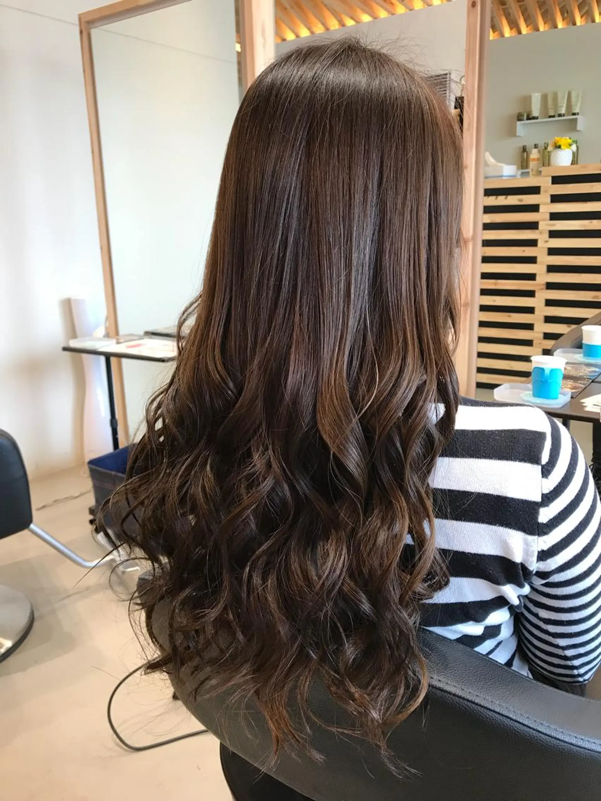 ロング カラー 関口 友行のヘアスタイル