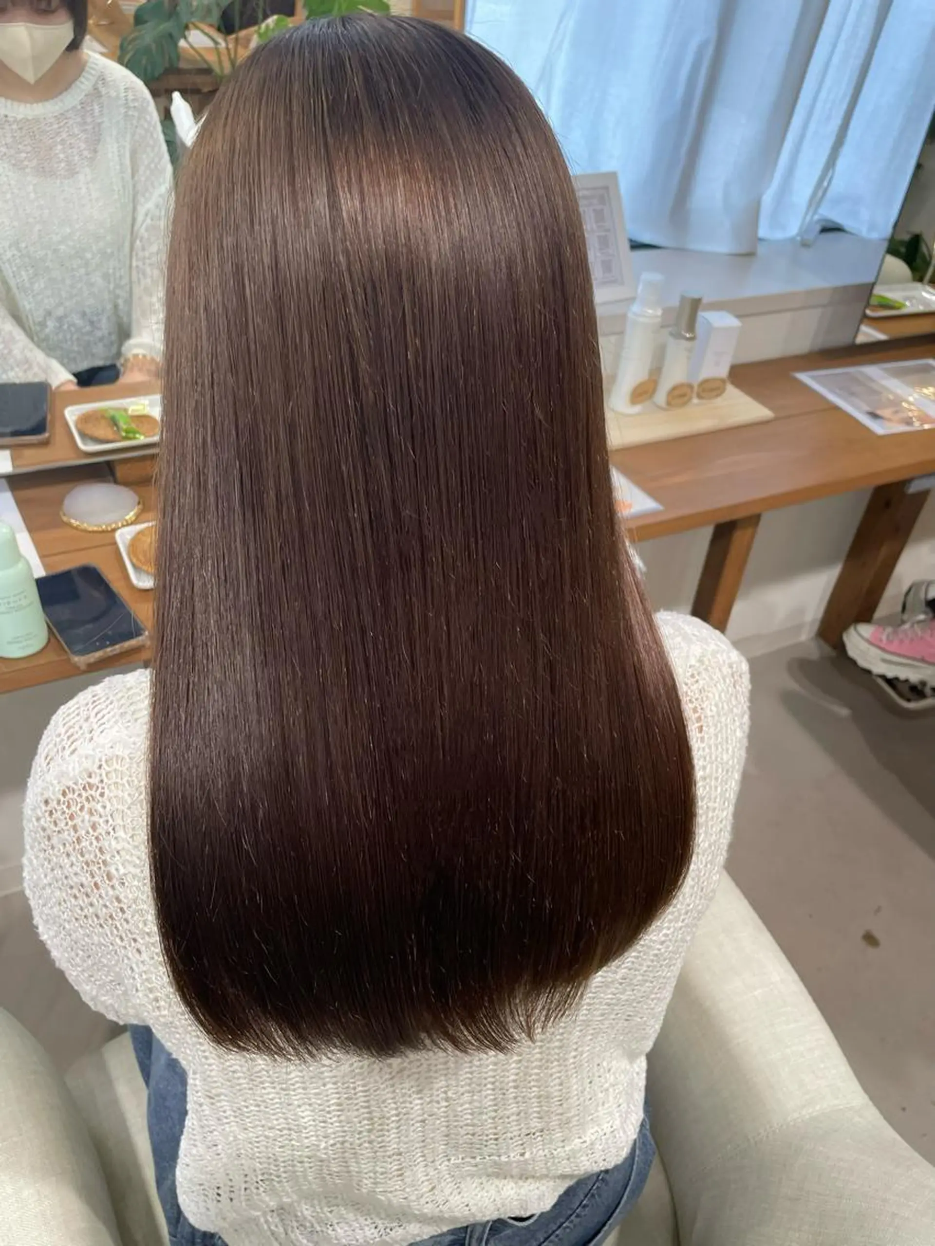 ロング 縮毛矯正 トリートメント cocoluana(ココルアナ)所属・韓国風ヘア専門 🇰🇷Noaのヘアスタイル