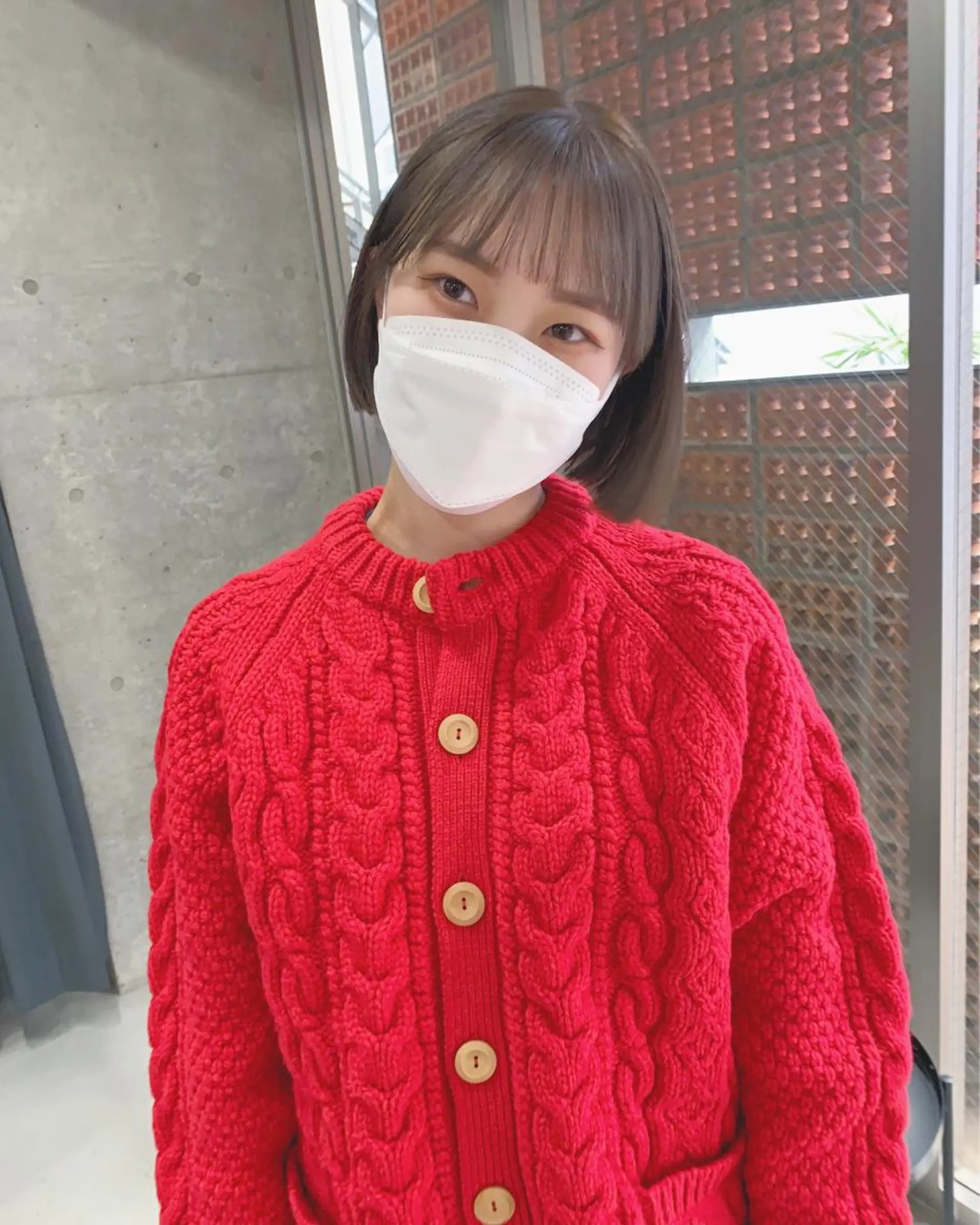 ショート カラー ボブパーマコテ巻き風 パーマNo1深江秀平のヘアスタイル