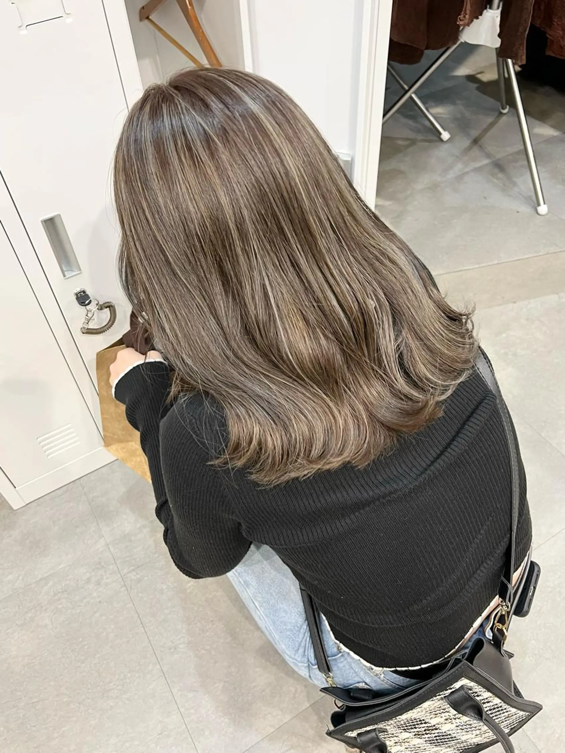 セミロング ヘアカラー トリートメント Bear(ベア)所属・KYOKO 【Bear】のヘアスタイル