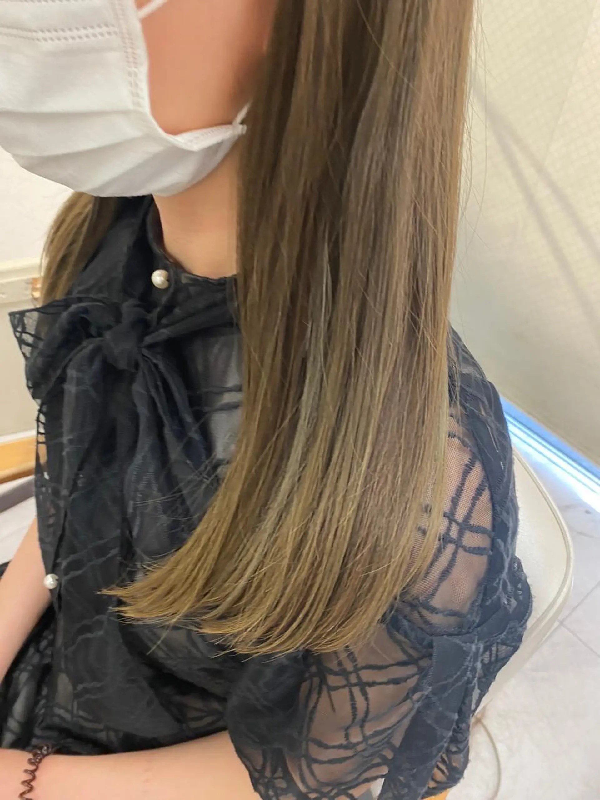 ロング レイヤーカット シャギー 目黒 碧人のヘアスタイル