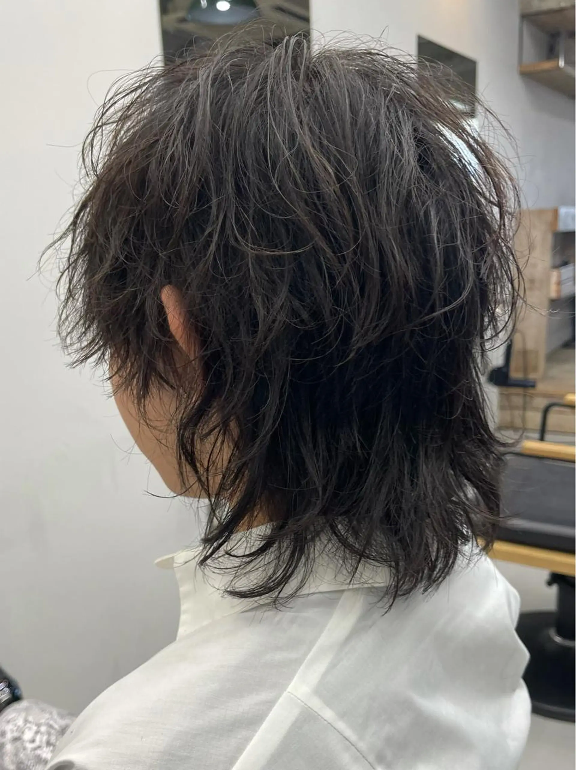 ショート パーマ メンズ カット パーマ 森本裕/オーナー/ スパイラルパーマのヘアスタイル