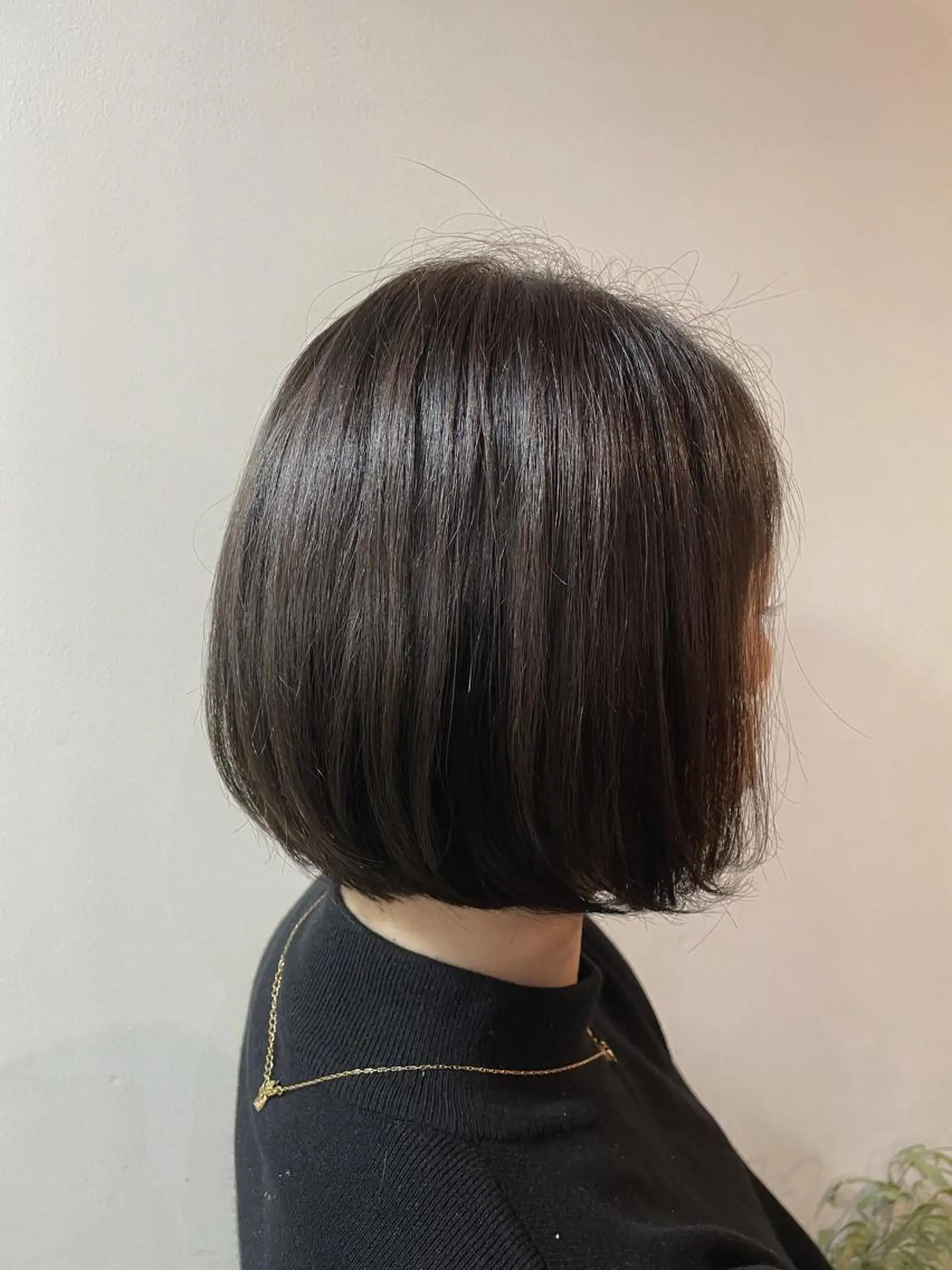 ショート 前下がりボブ ボブ くせ毛 野間 祐哉のヘアスタイル