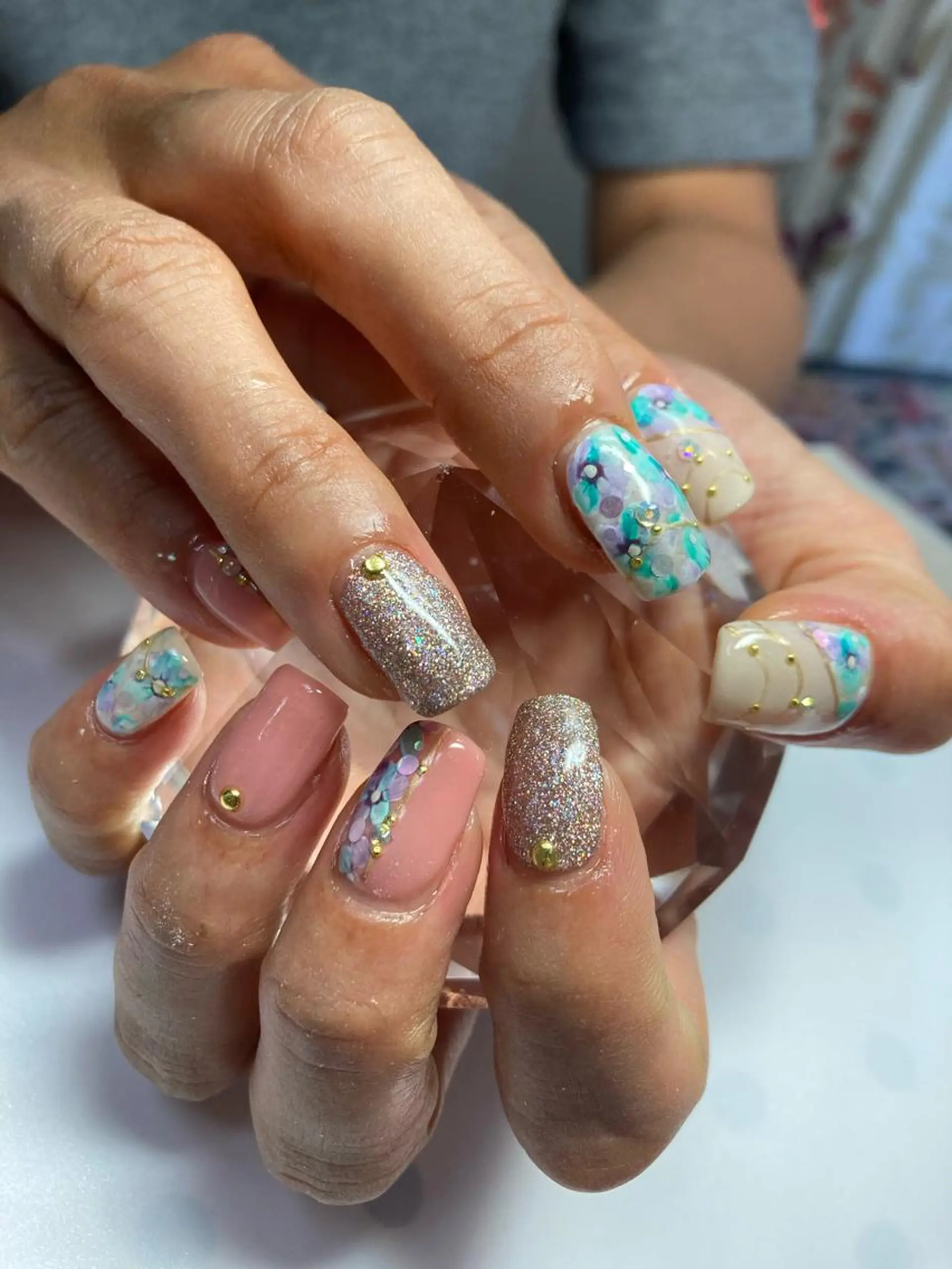 セミロング ネイル nail yukkoのネイルデザイン