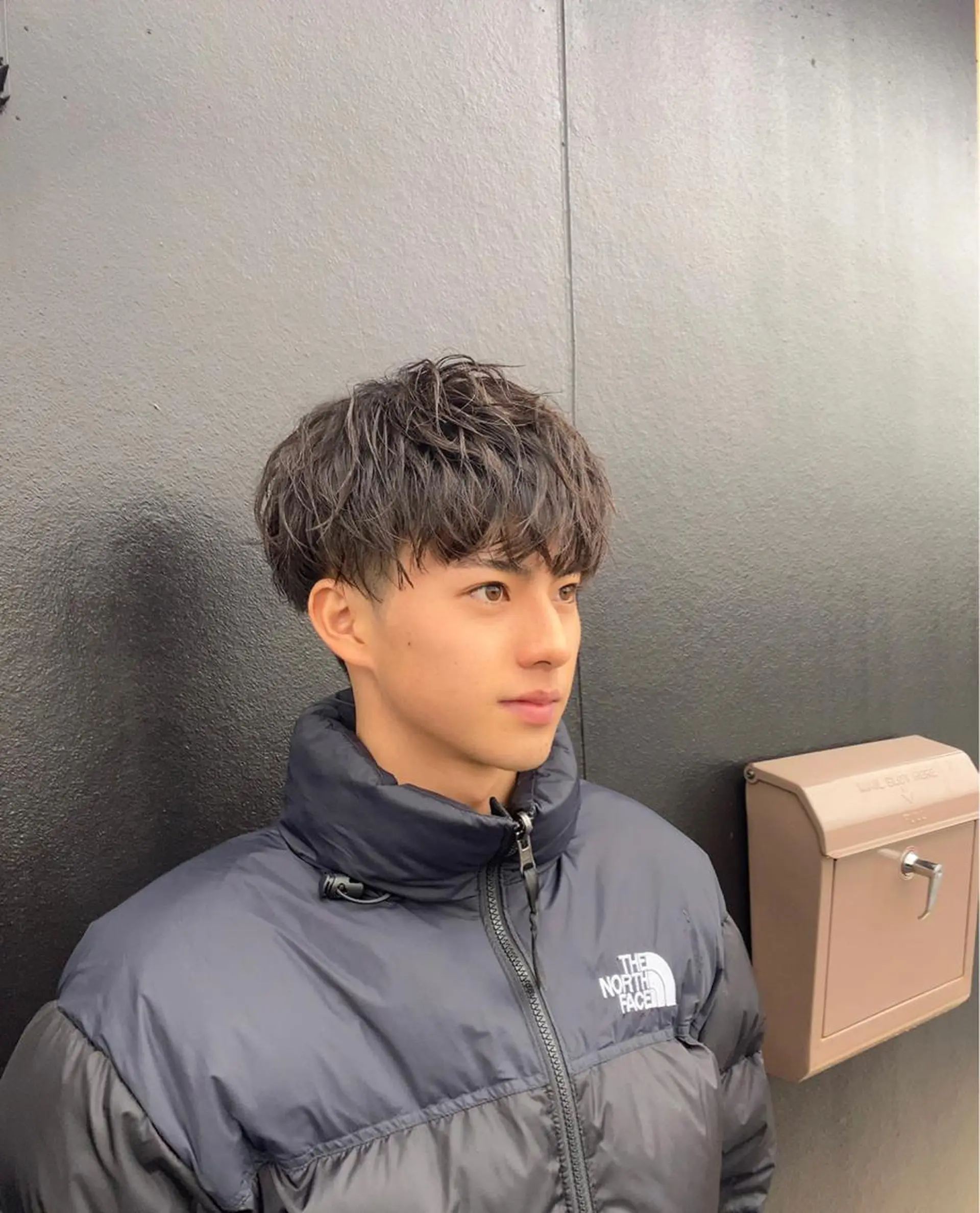 パーマ メンズ カット パーマ 和歌山ランキング1位 井開のヘアスタイル