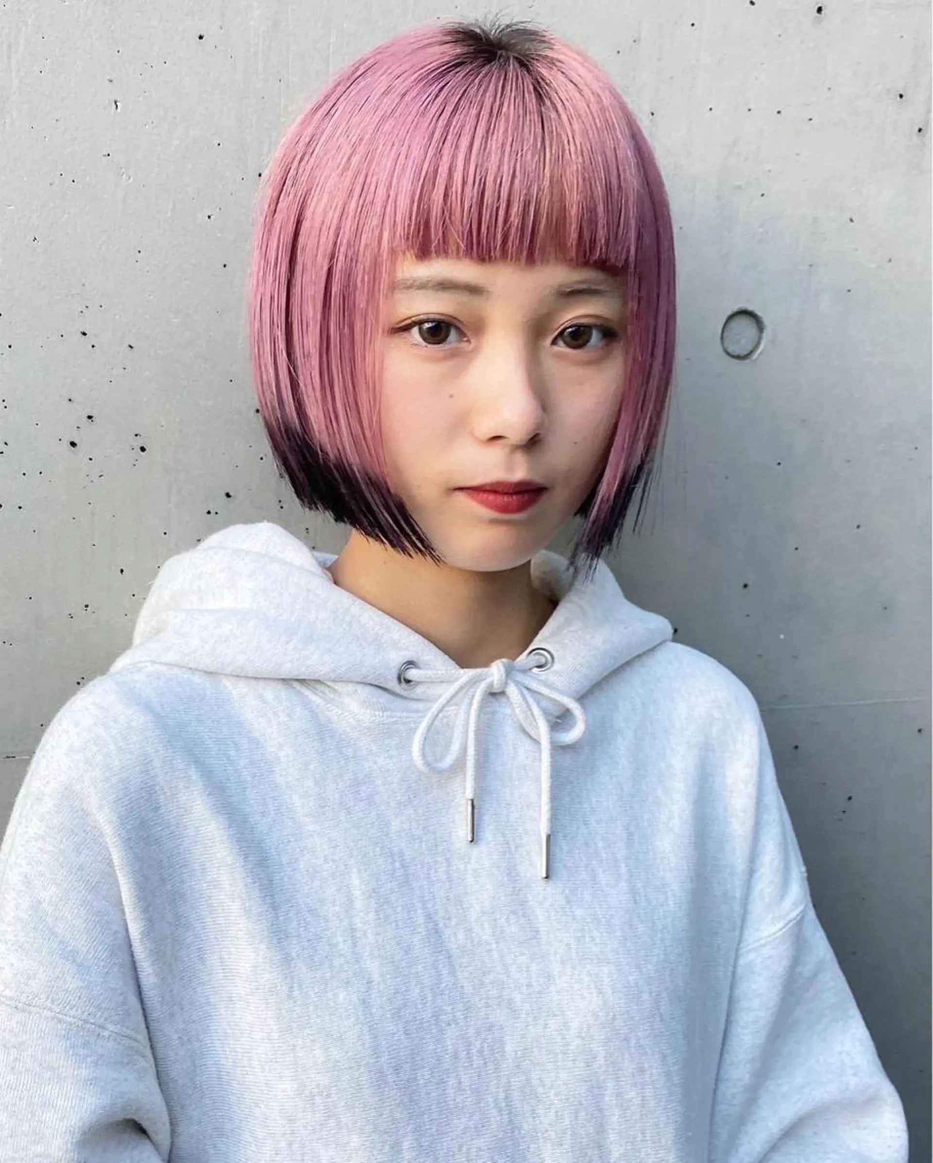 ショート カラー ブリーチ ケアブリーチ デザインカラー ハイトーンカラー ピンクカラー ヘアカラー トリートメント ヘアセット Null 表参道のヘアスタイル