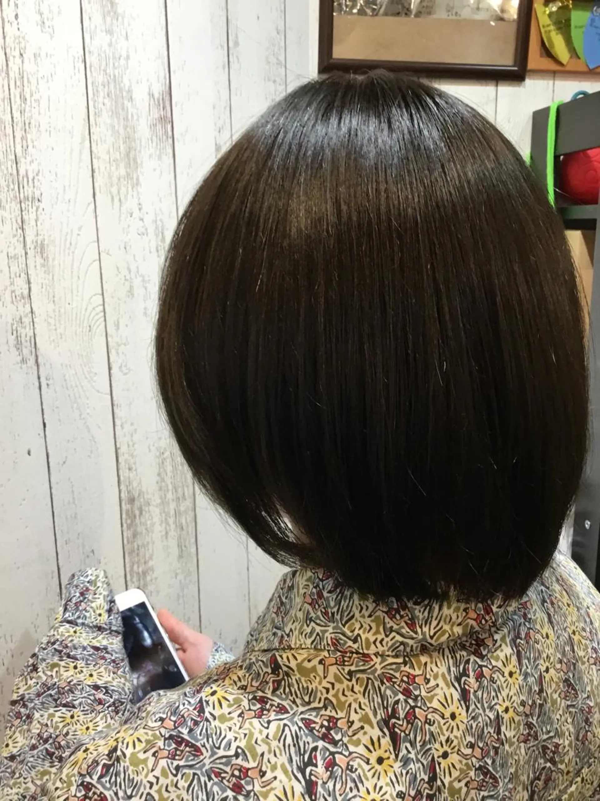 ショート カラー パーマ embrace エンブレイスのヘアスタイル