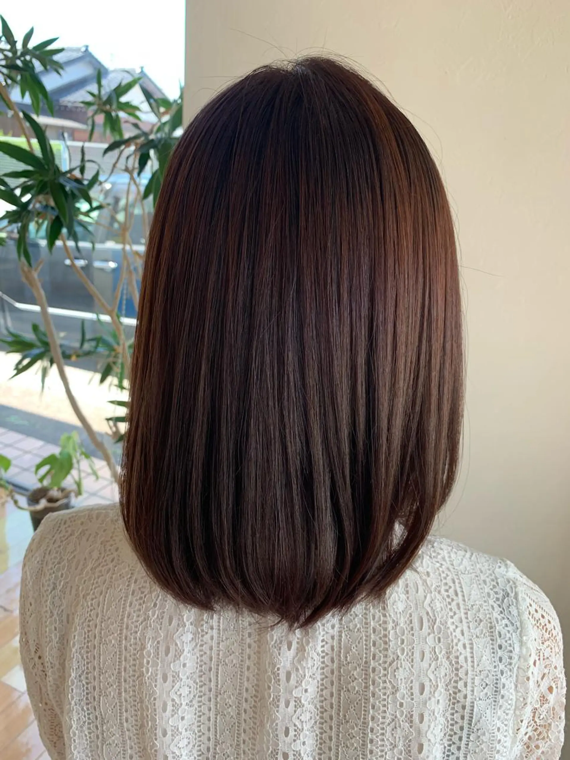 カラー 柴田 結衣のヘアスタイル