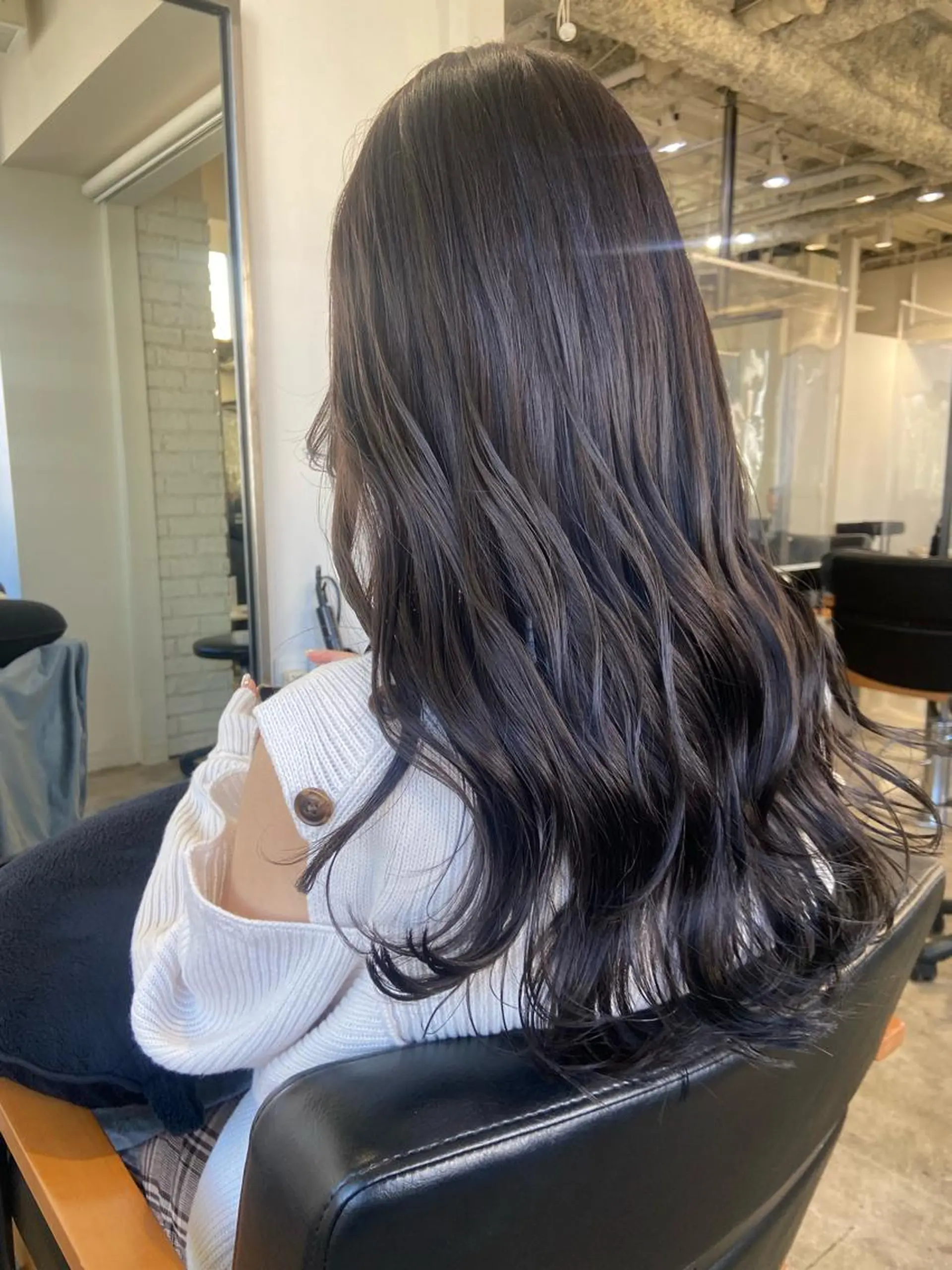 ロング カラー アディクシーカラー 透明感カラー カット ヘアカラー 🪽似合わせカラー RENA.🪽🩶のヘアスタイル