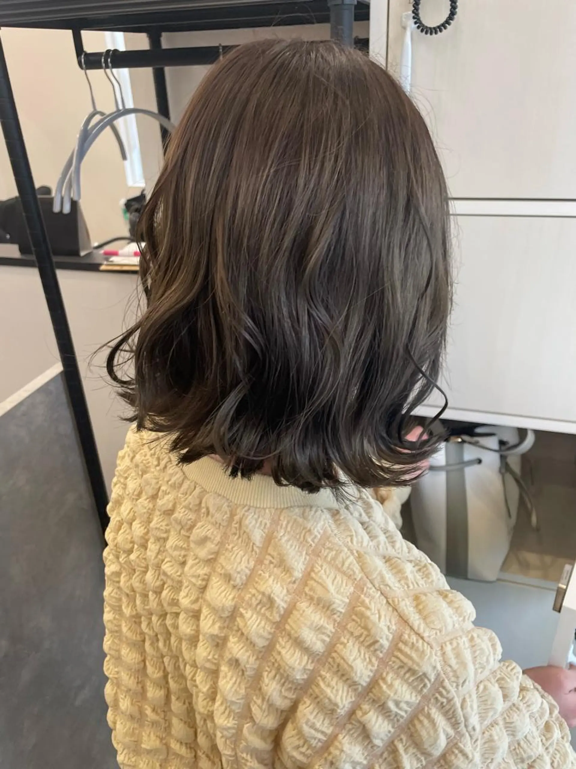 ミディアム ヘアアレンジ ヘアカラー like みやびのヘアスタイル