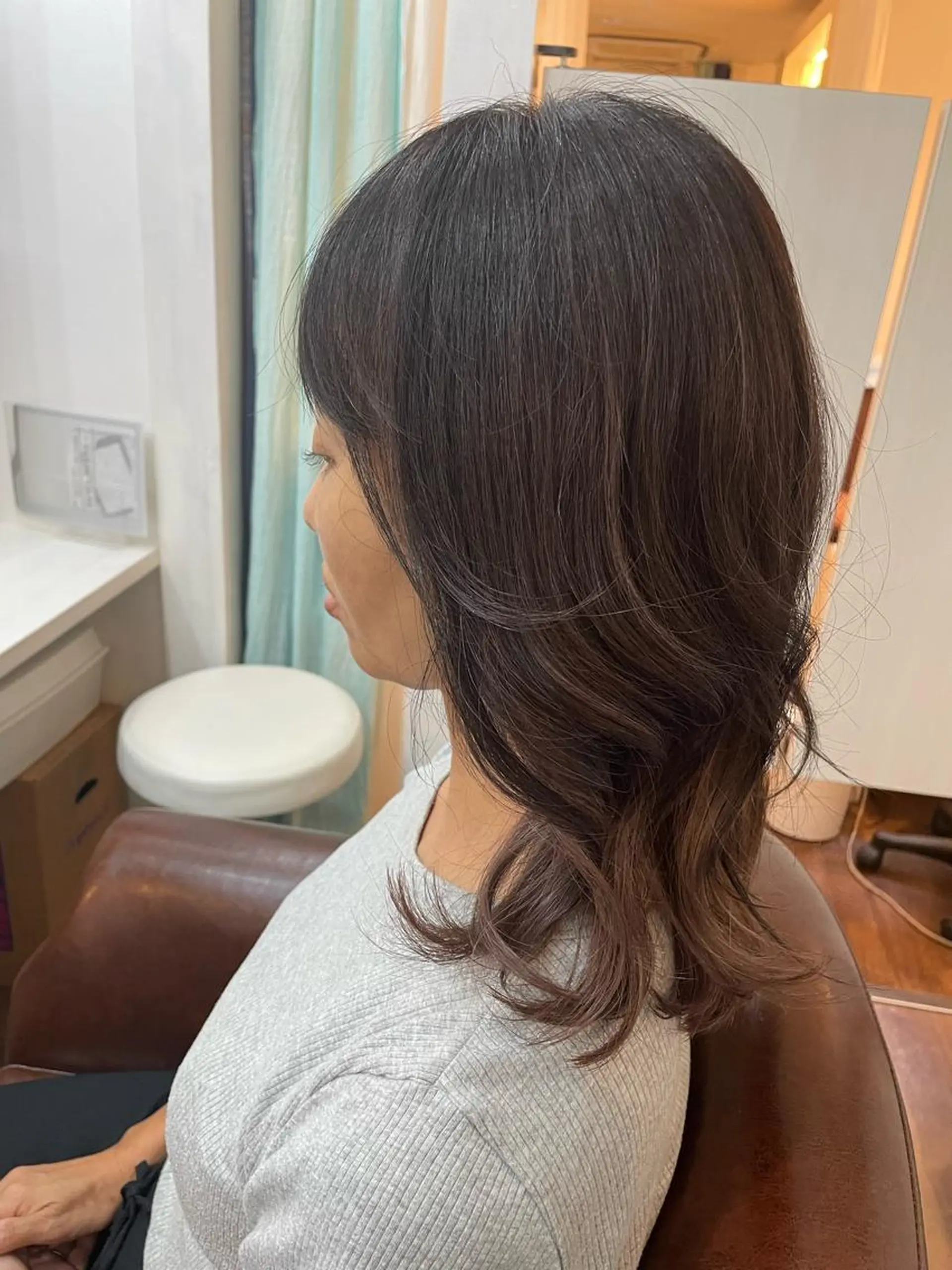 ミディアム ハイライト ヘアカラー 🌈elua yukaのヘアスタイル