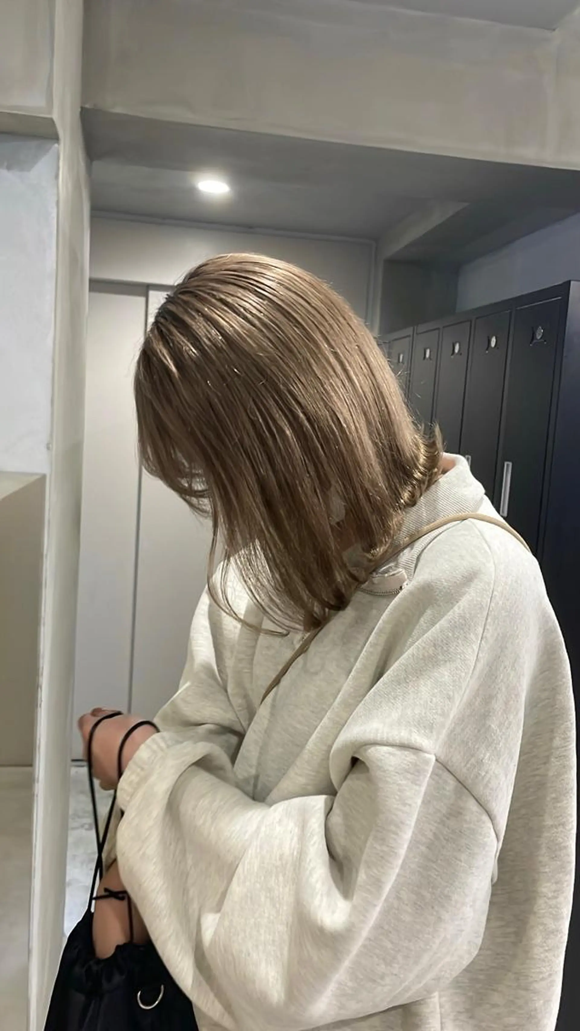 カラー ベージュカラー ブリーチ miu .のヘアスタイル