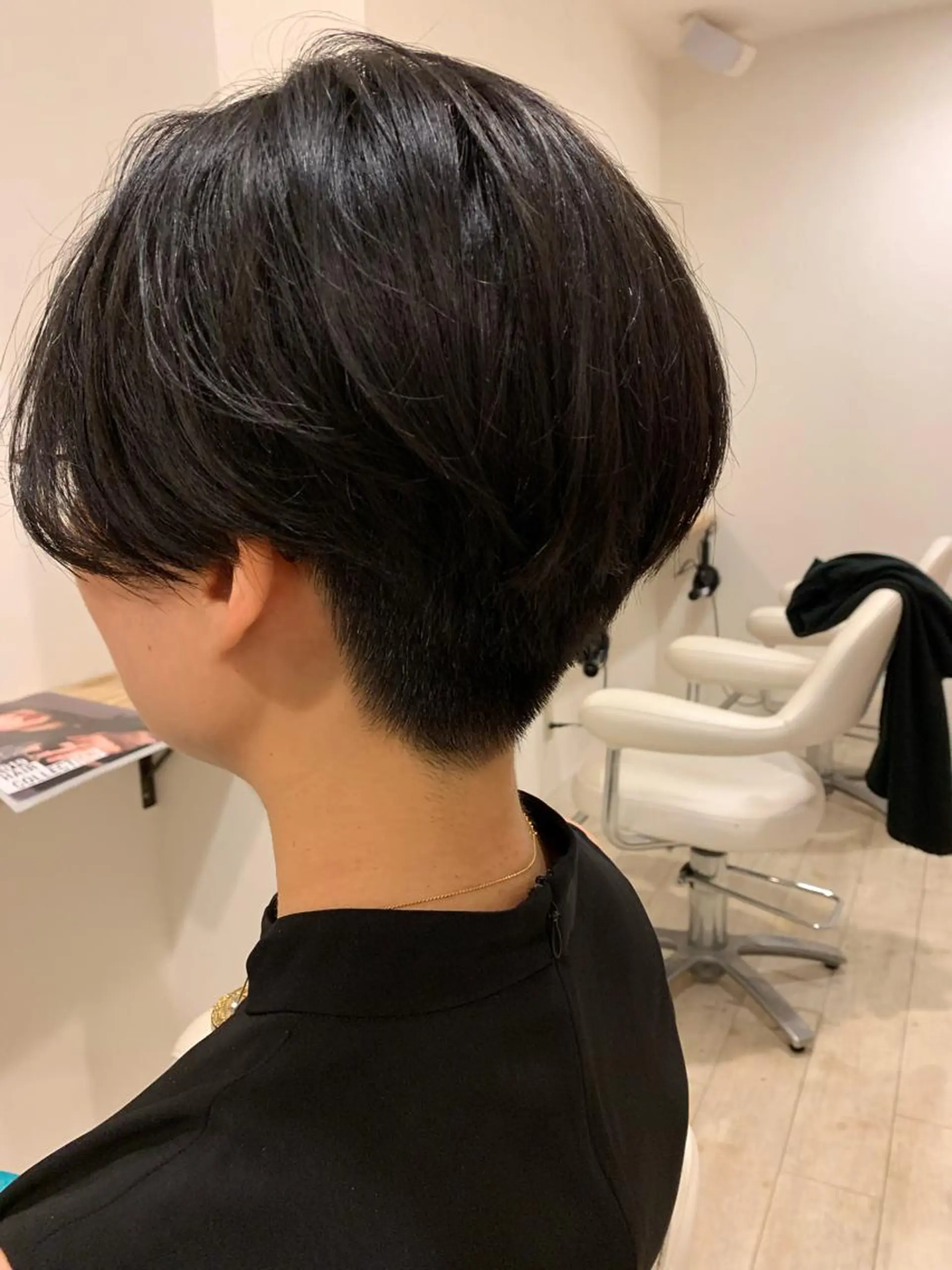 ショート ハンサムショート ショートヘア パーマ/透明感カラー /ボブ/吉田一生のヘアスタイル