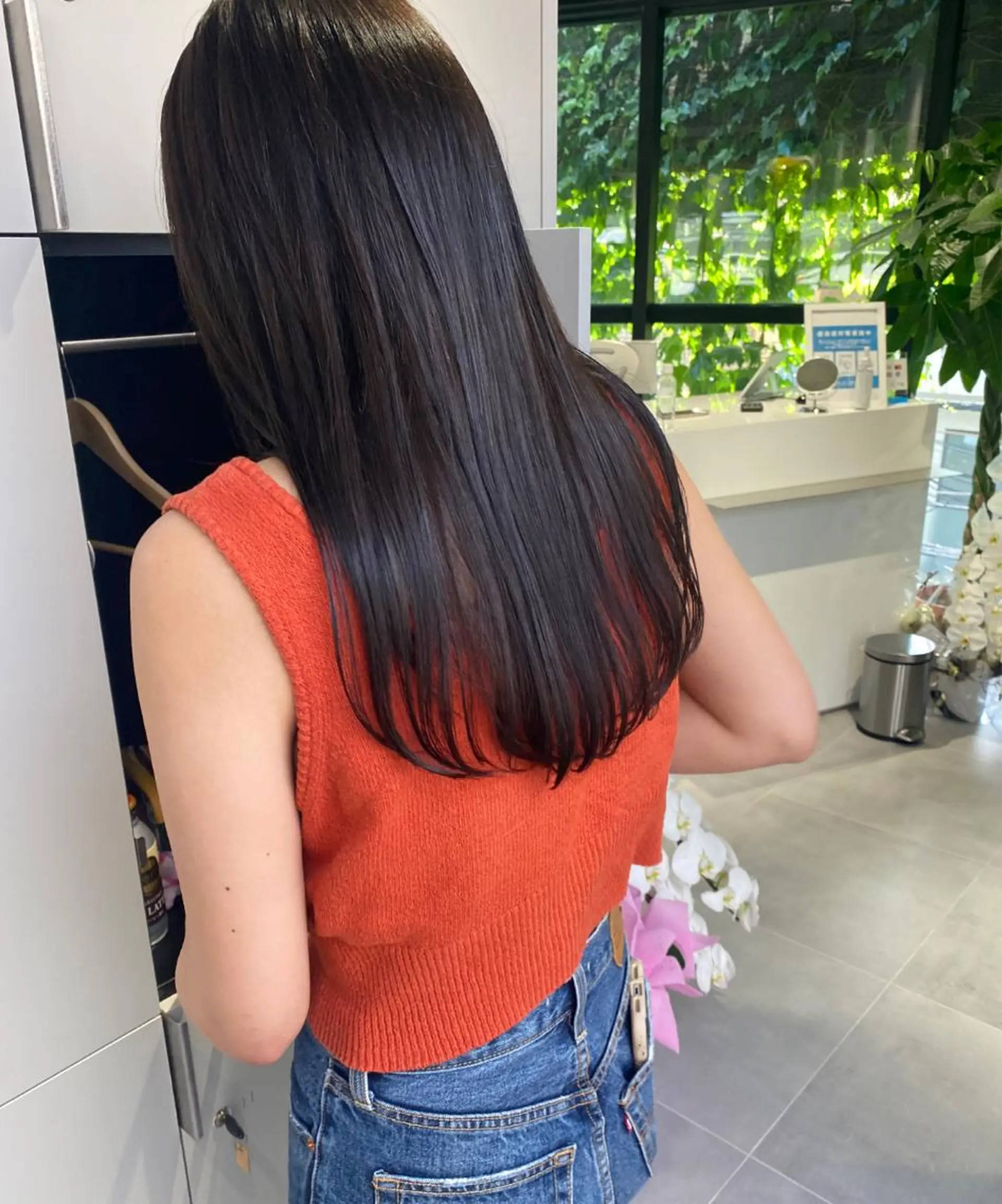 セミロング カラー ヘアアレンジ stylist/蛯谷 珠里のヘアスタイル