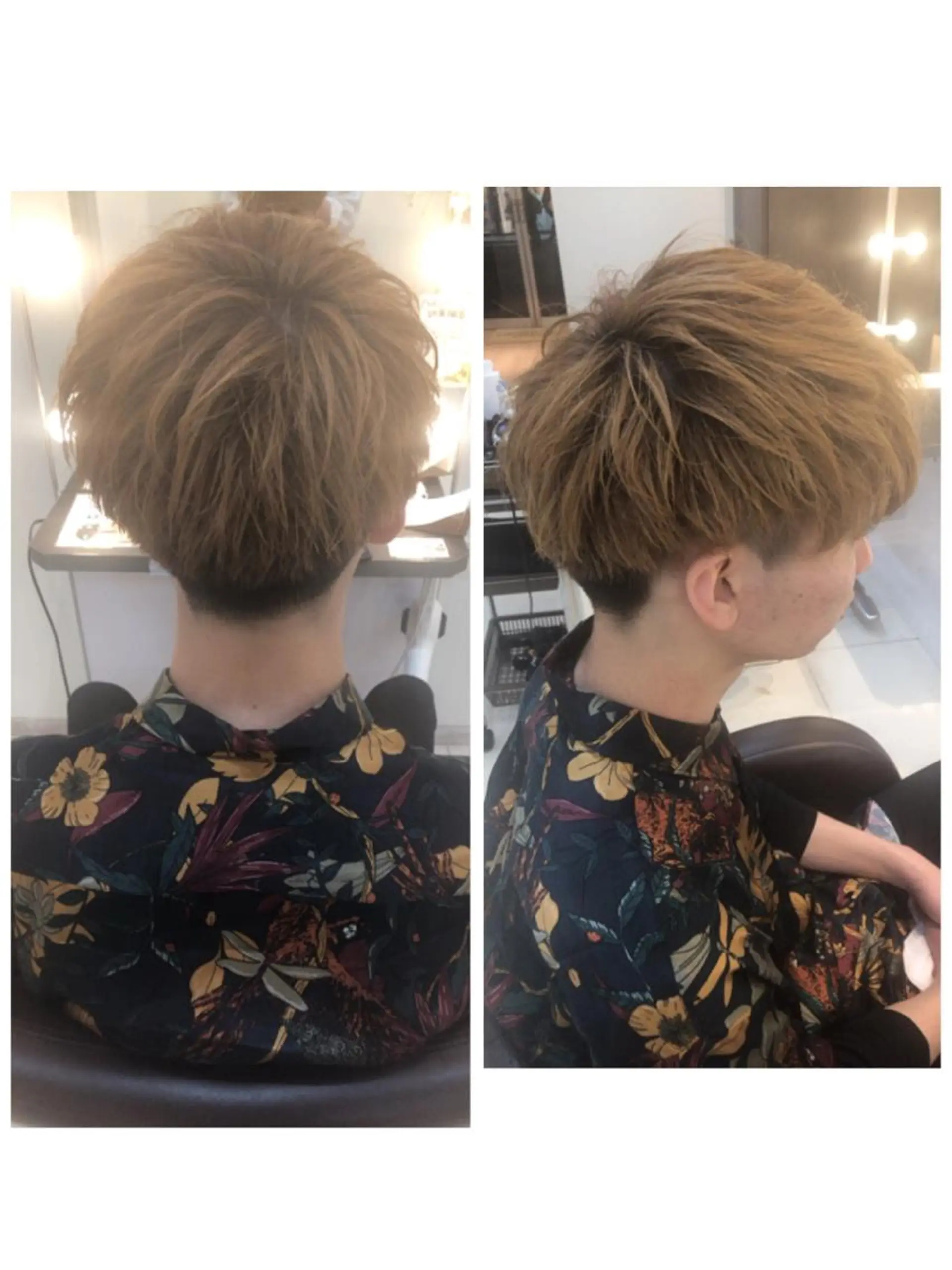 メンズ マッシュ 品田 真里のヘアスタイル